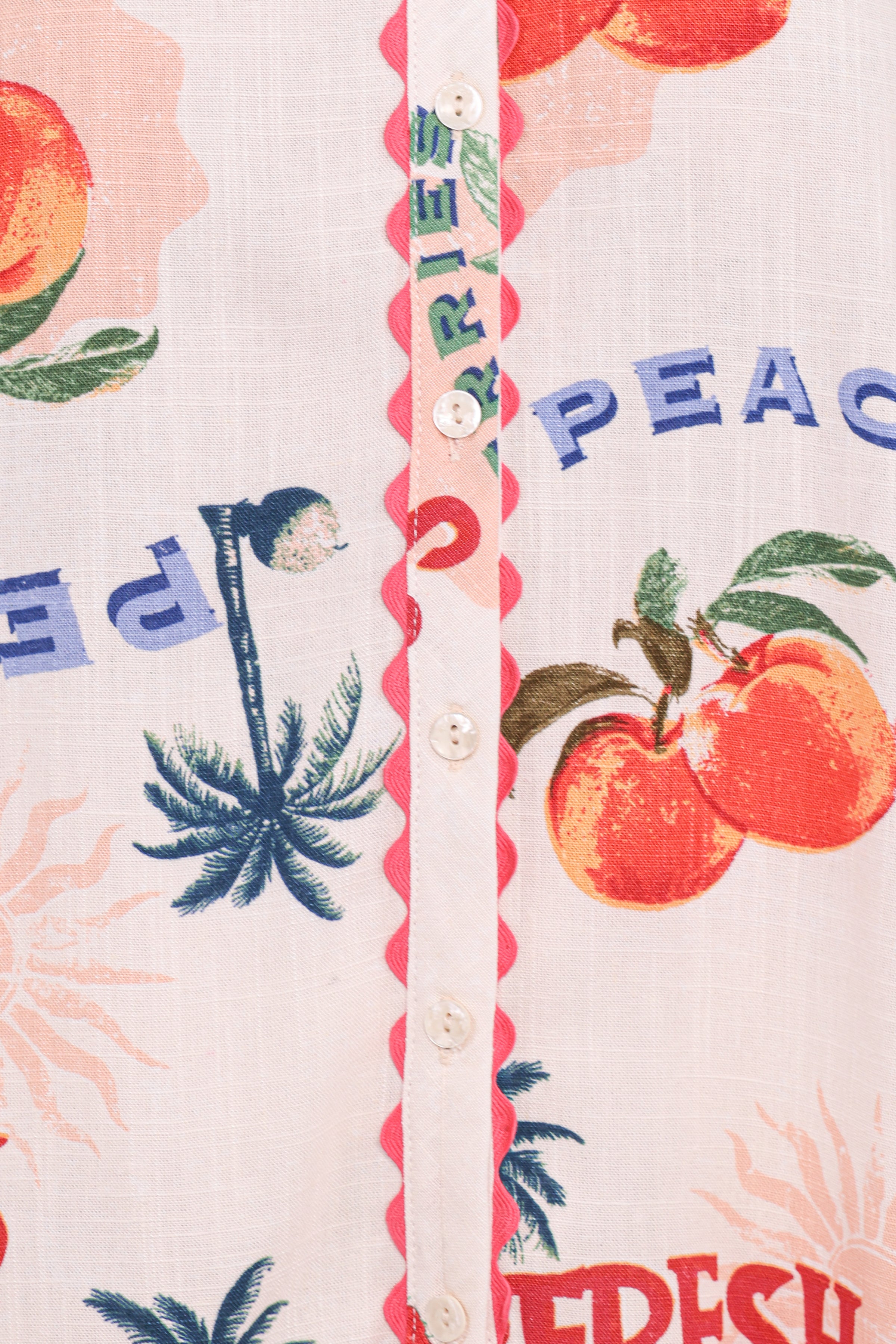 Petal and Pup USA TOPS Lars Short Sleeve Shirt - Tutti Frutti (Hold for Amazon)