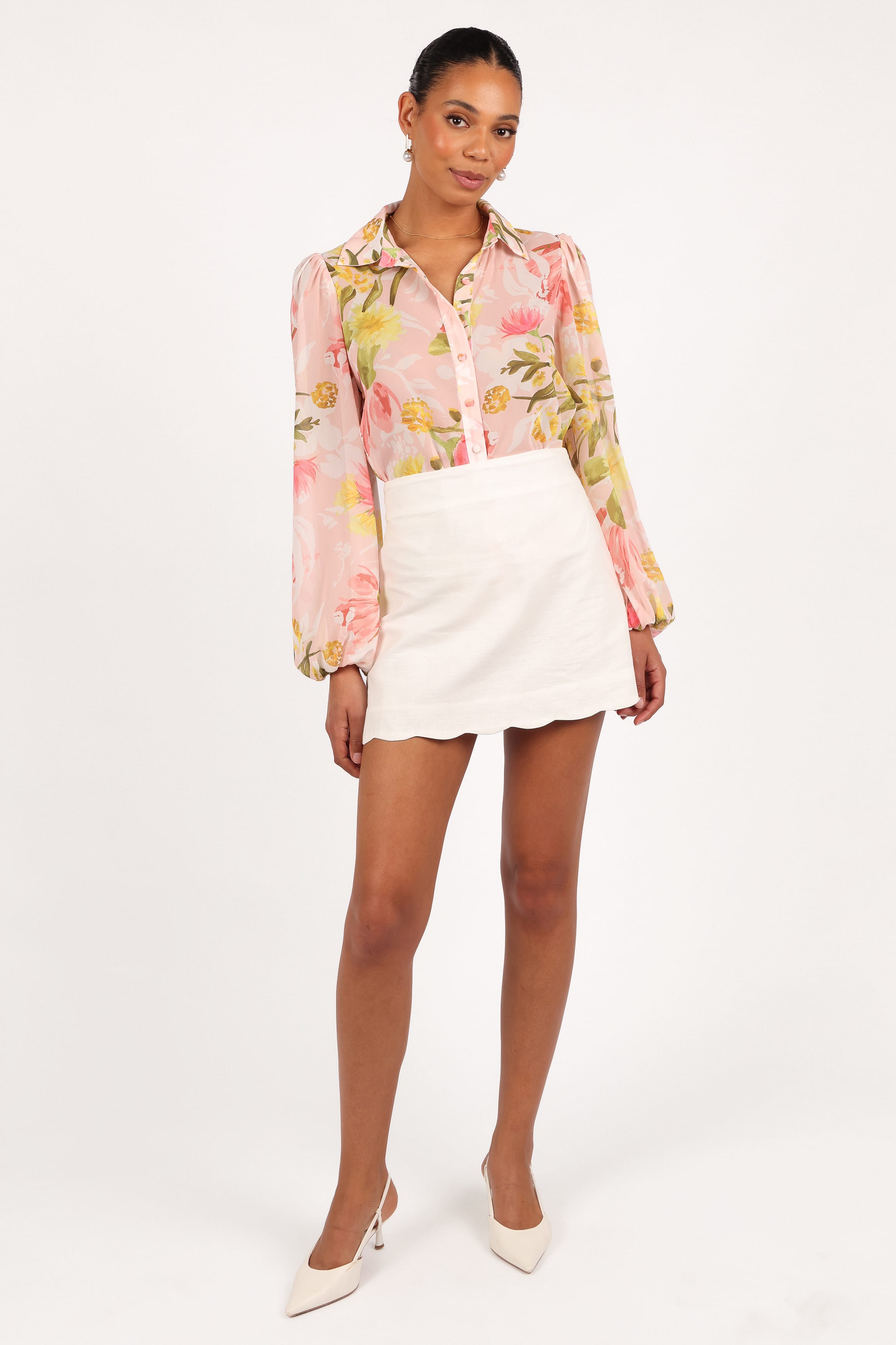 Petal and Pup USA TOPS Leonie Shirt - Acacia Blossom