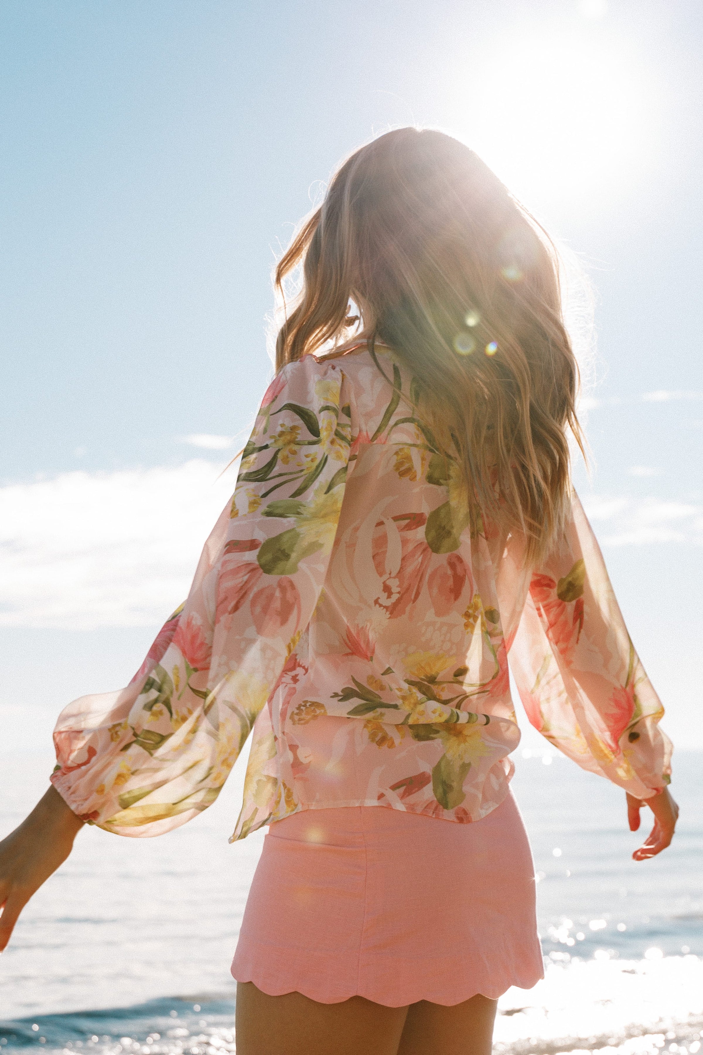 Petal and Pup USA TOPS Leonie Shirt - Acacia Blossom