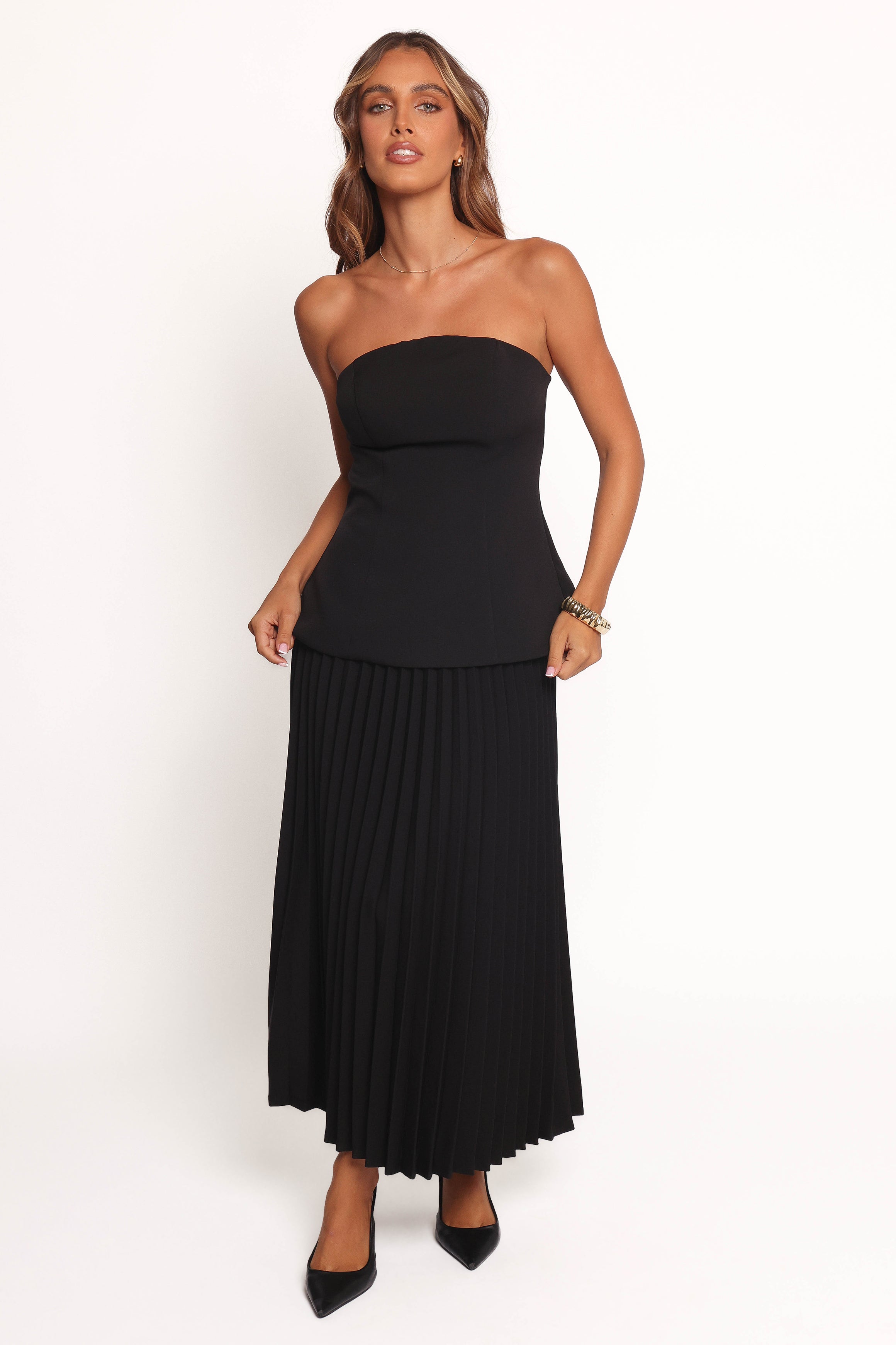 Petal and Pup USA TOPS Liliana Strapless Top - Black