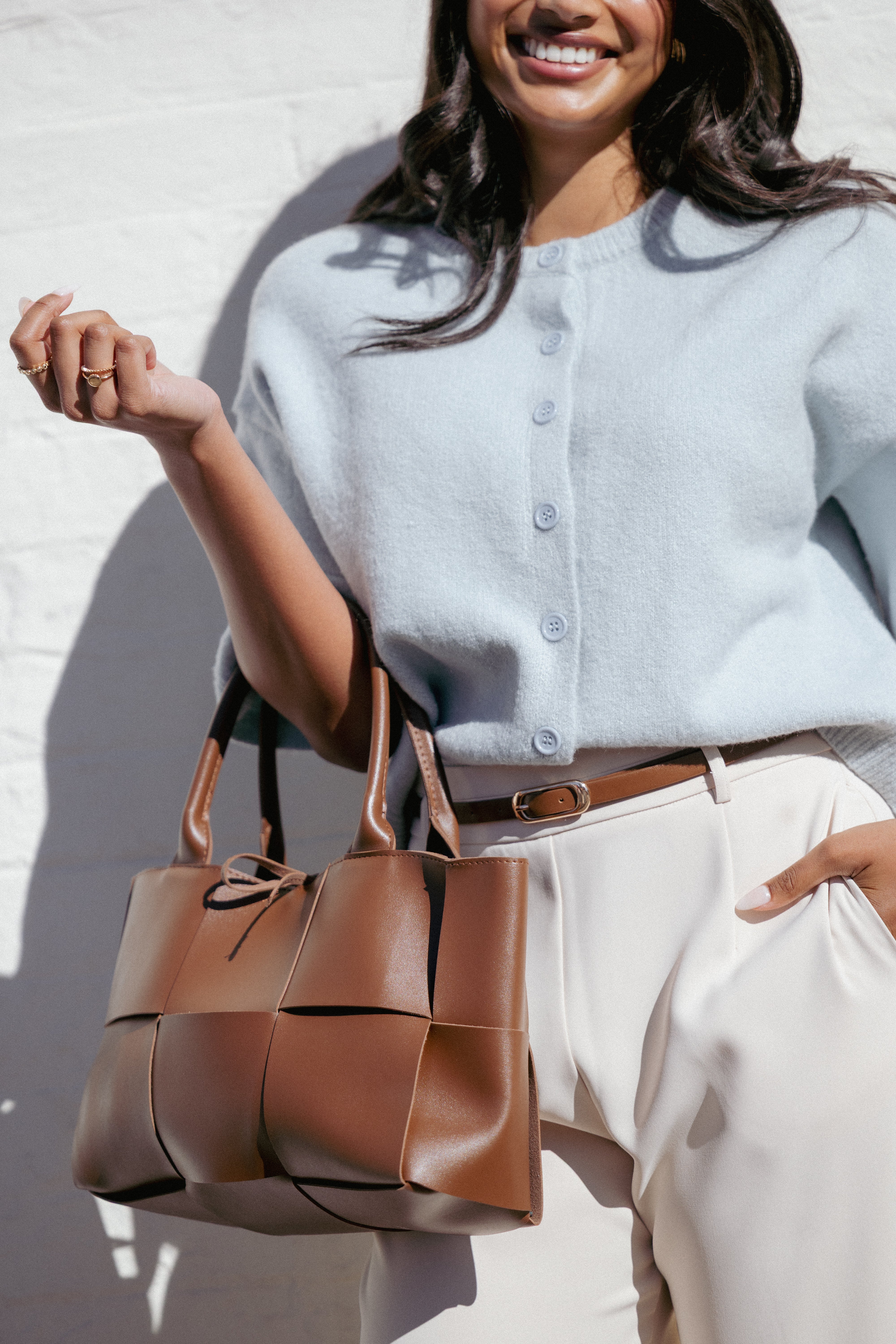 Petal and Pup USA TOPS Lilith Knit Top - Blue