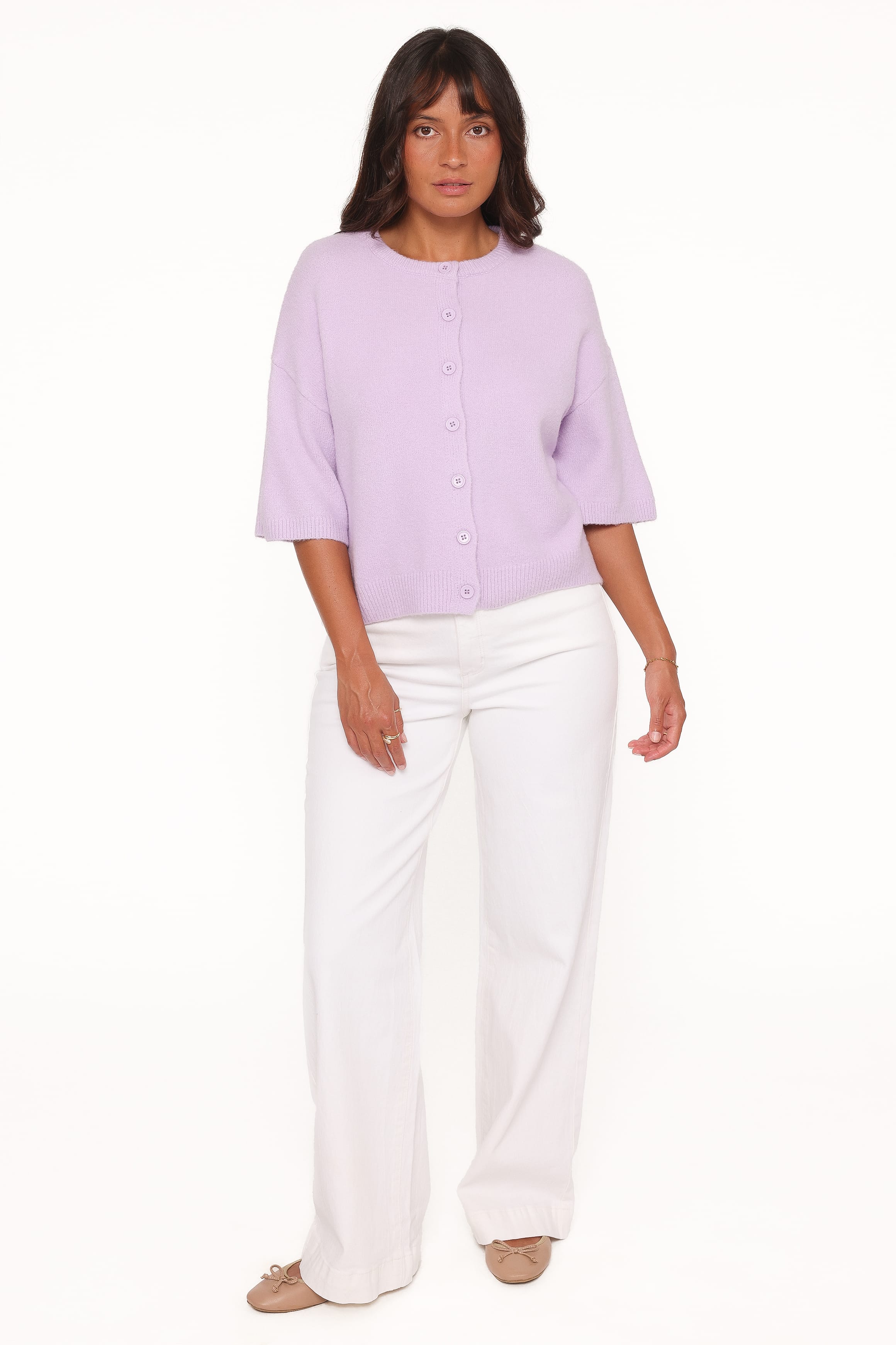 Petal and Pup USA TOPS Lilith Knit Top - Lilac