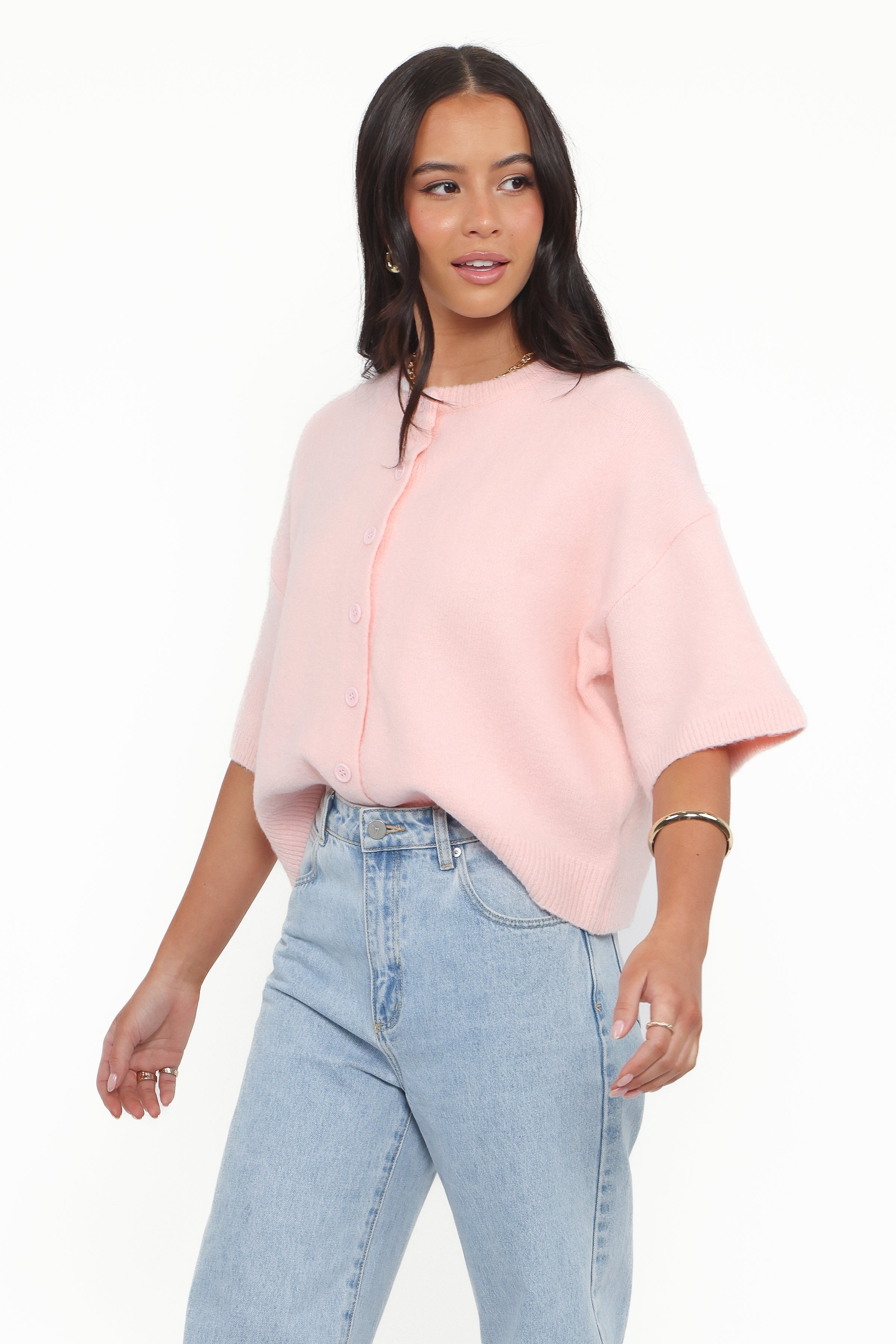 Petal and Pup USA TOPS Lilith Knit Top - Pink