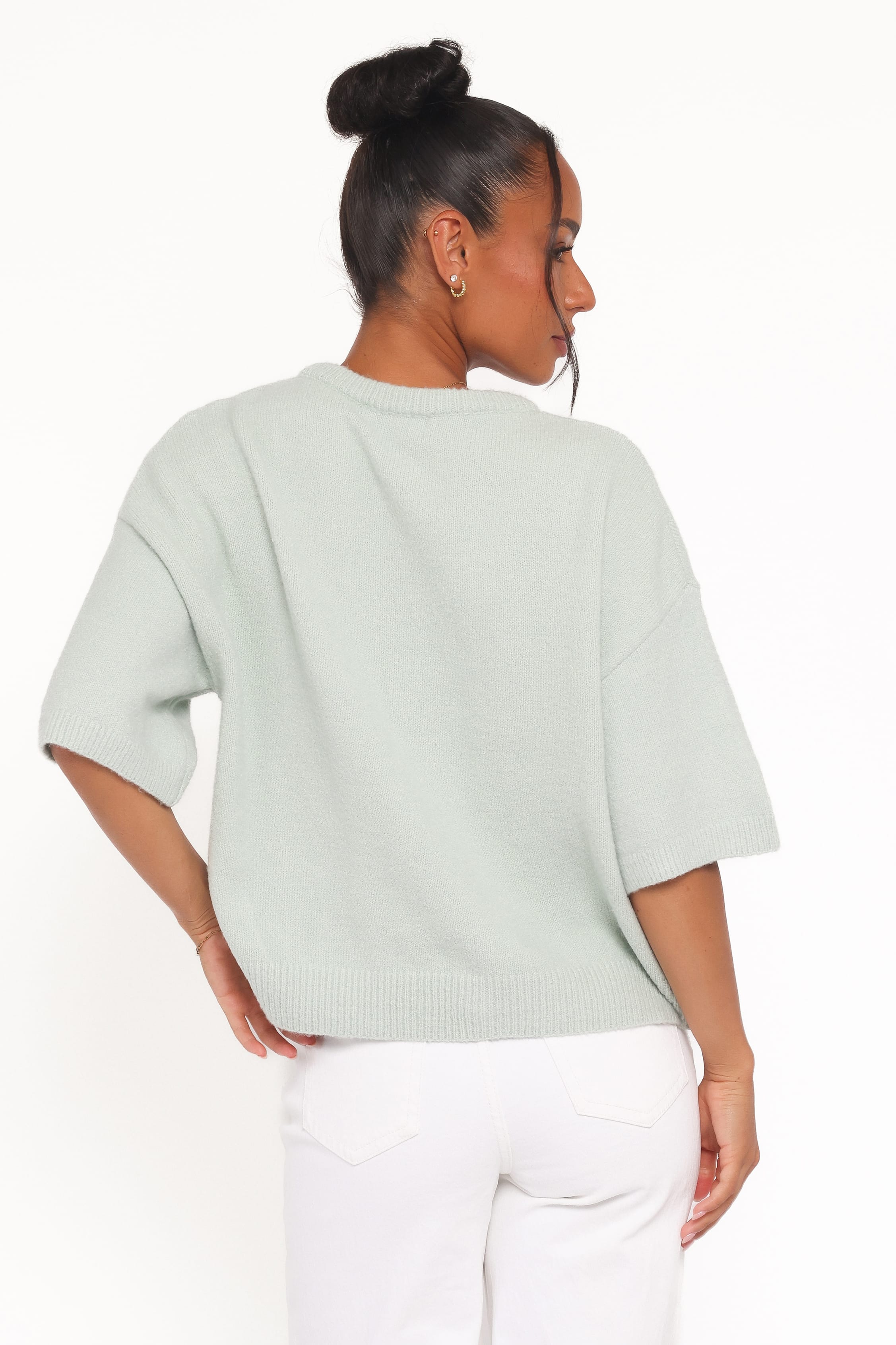 Petal and Pup USA TOPS Lilith Knit Top - Sage