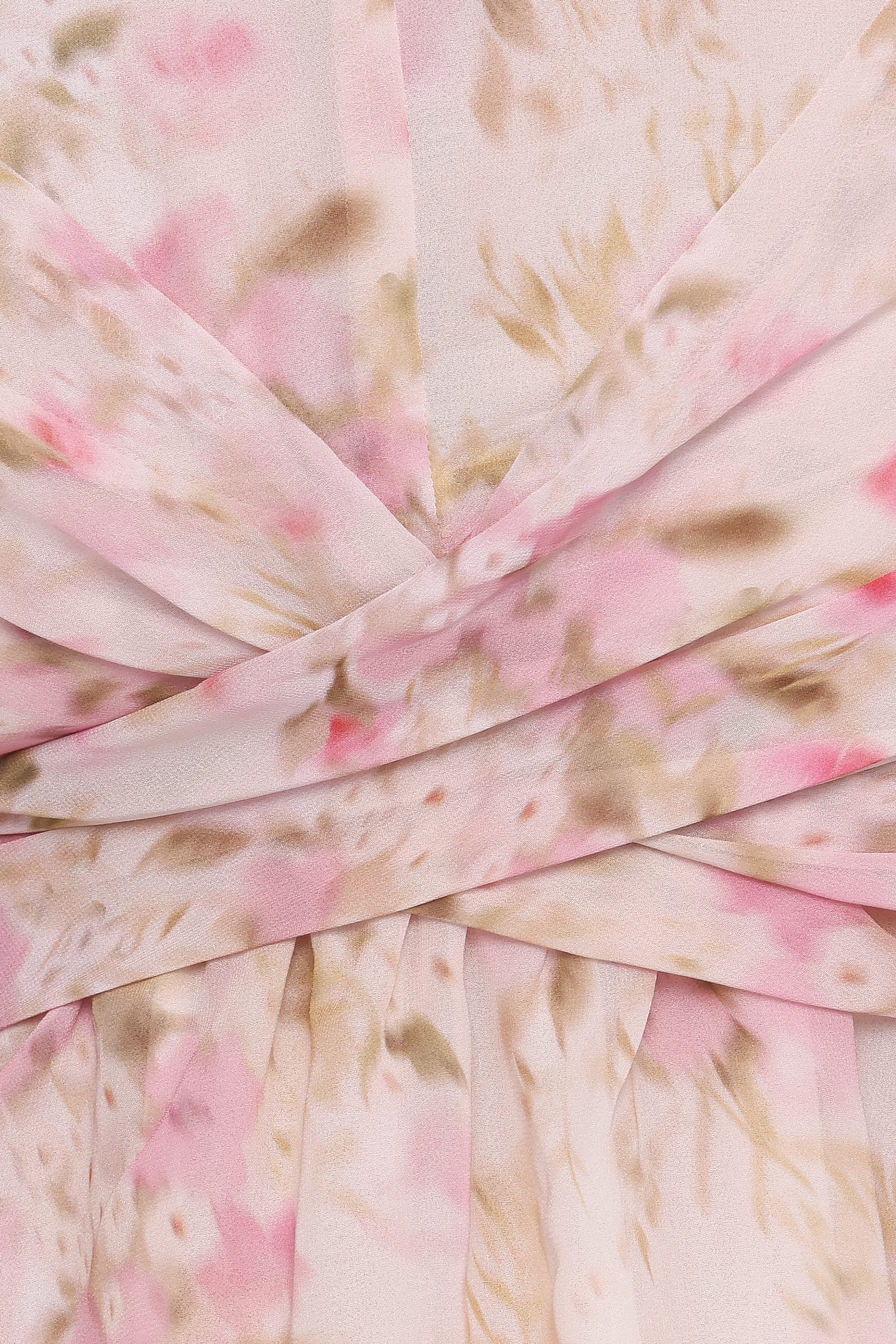 Petal and Pup USA TOPS Limona Peplum Top - Blurred Pink Floral