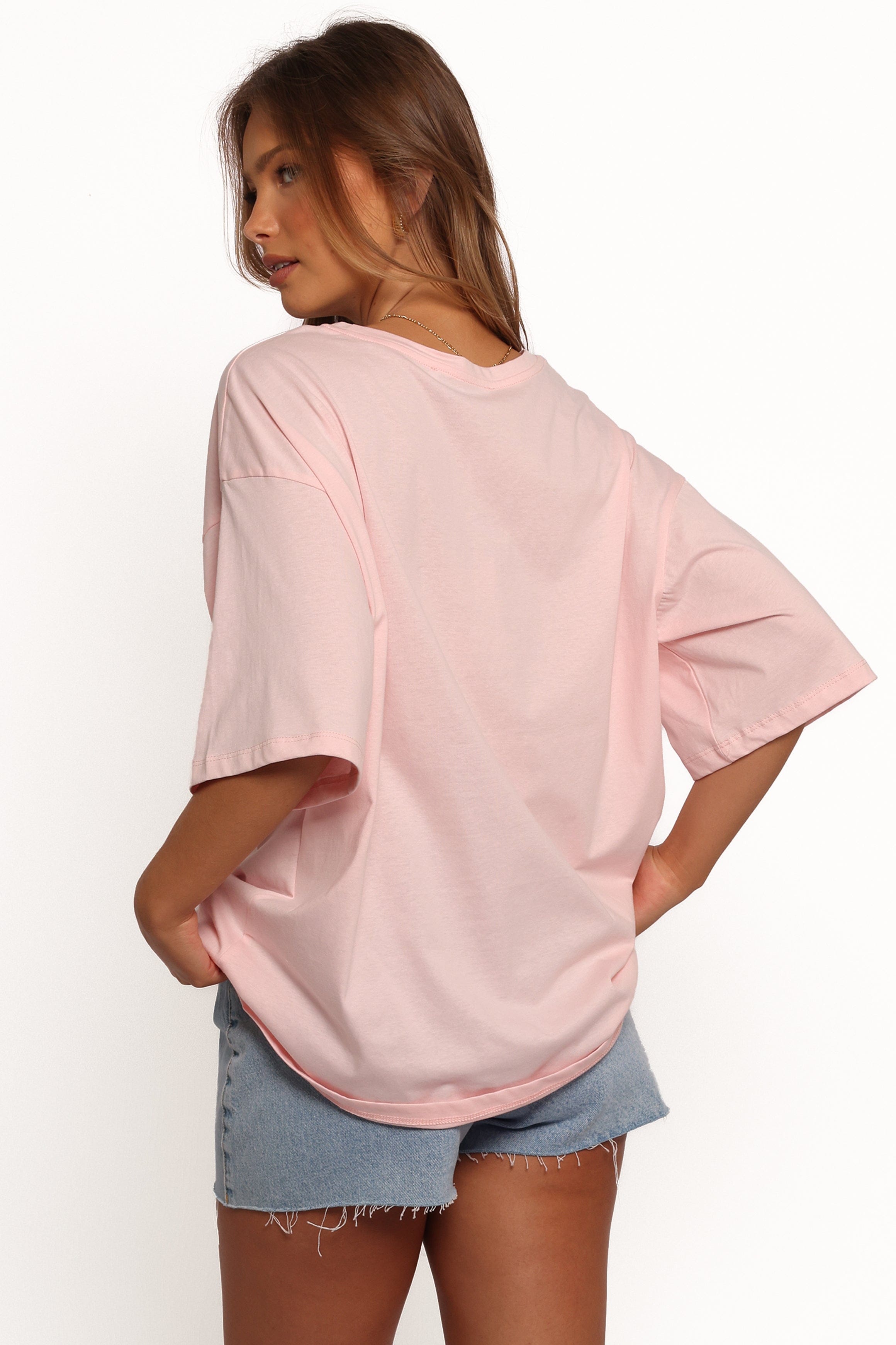 Petal and Pup USA TOPS Loa Graphic Tee - Pink/Red