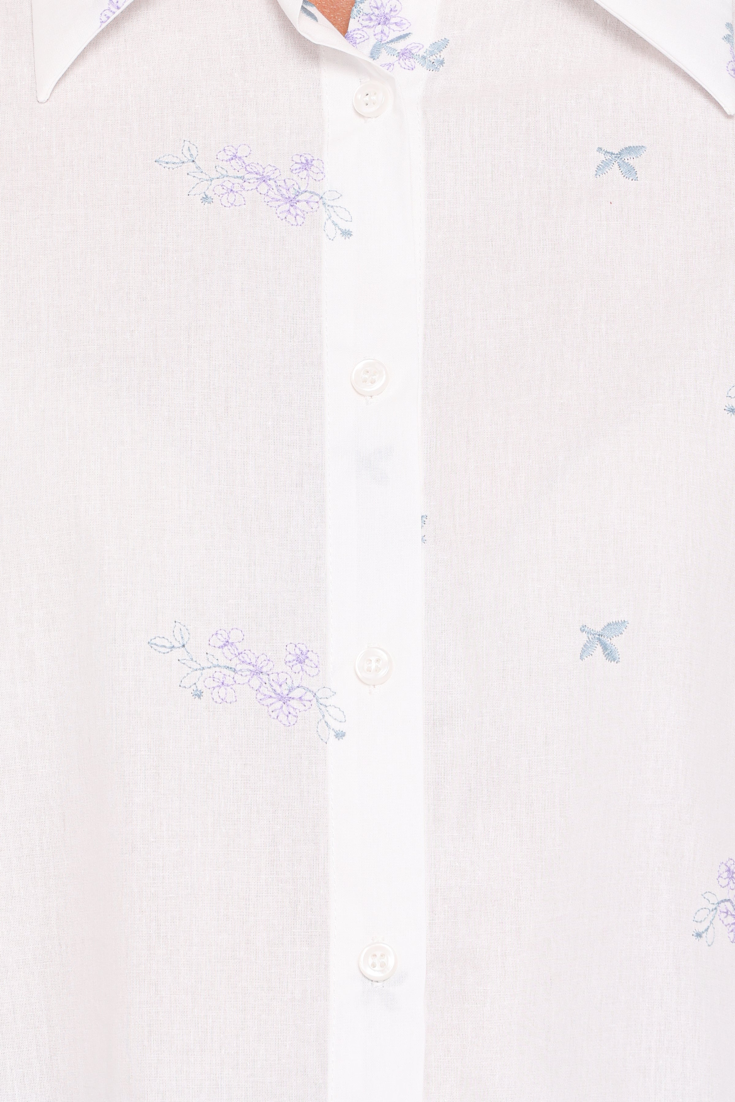 Petal and Pup USA TOPS Luneth Button Up Blouse - White