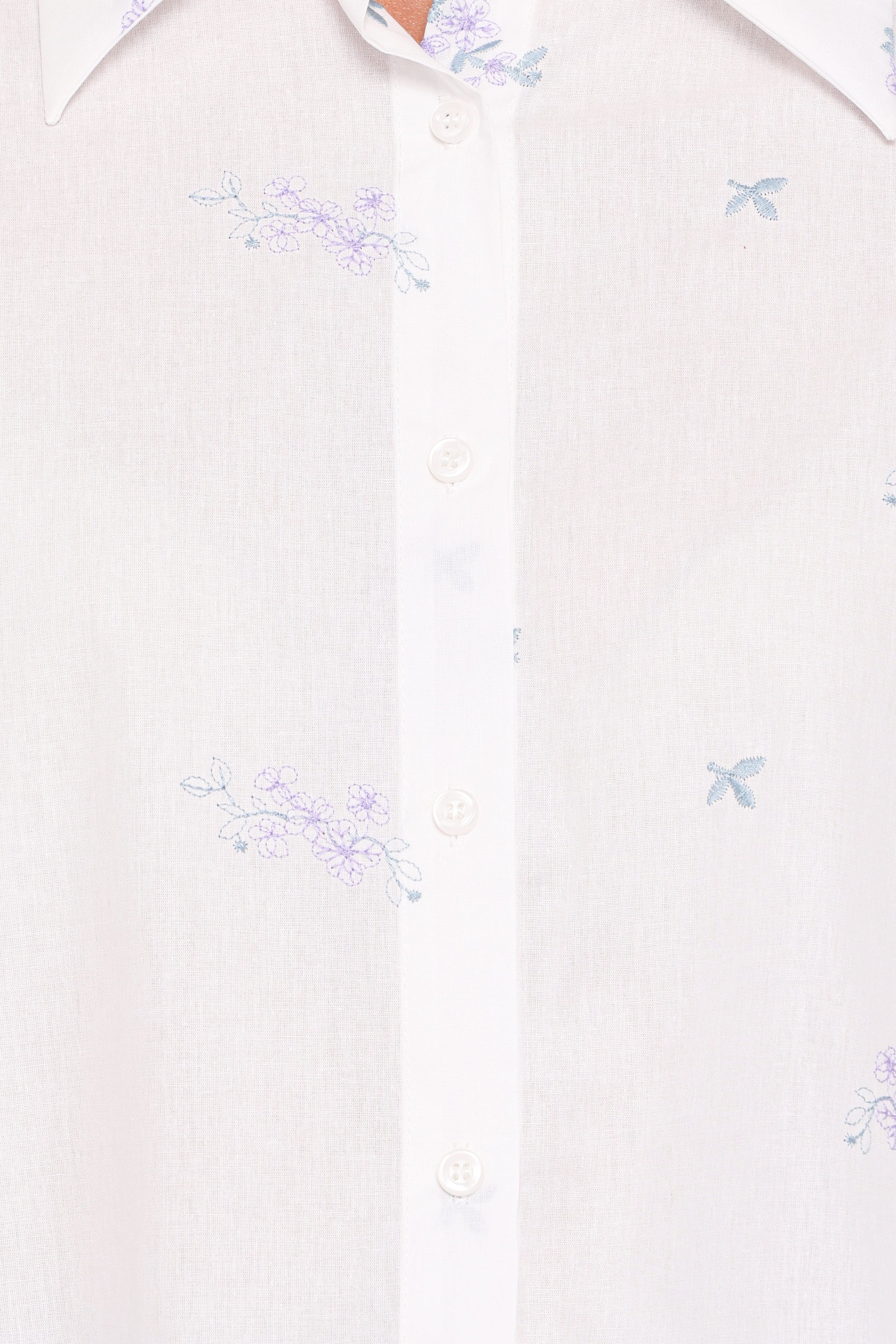Petal and Pup USA TOPS Luneth Button Up Blouse - White