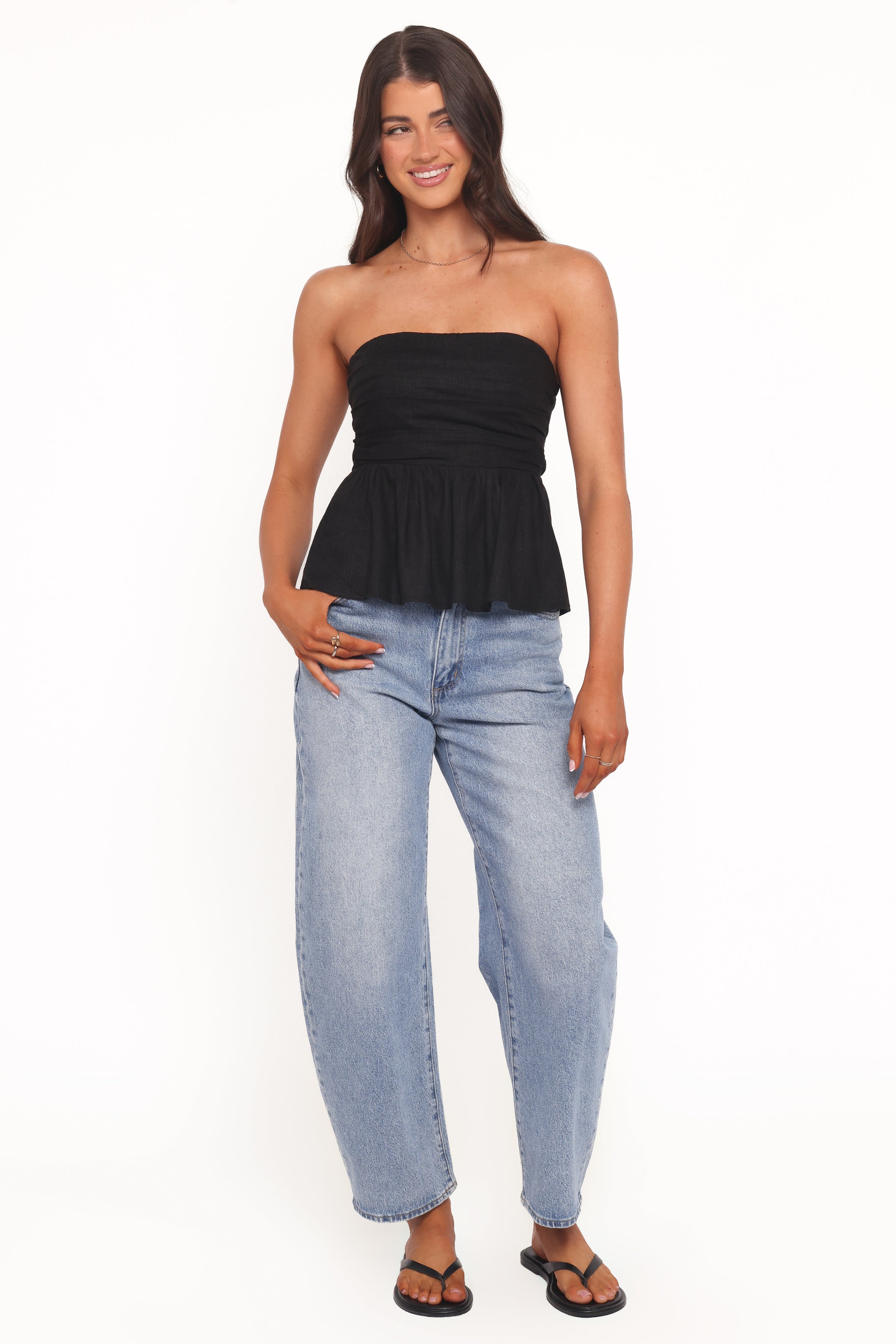 Petal and Pup USA TOPS Maia Top - Black