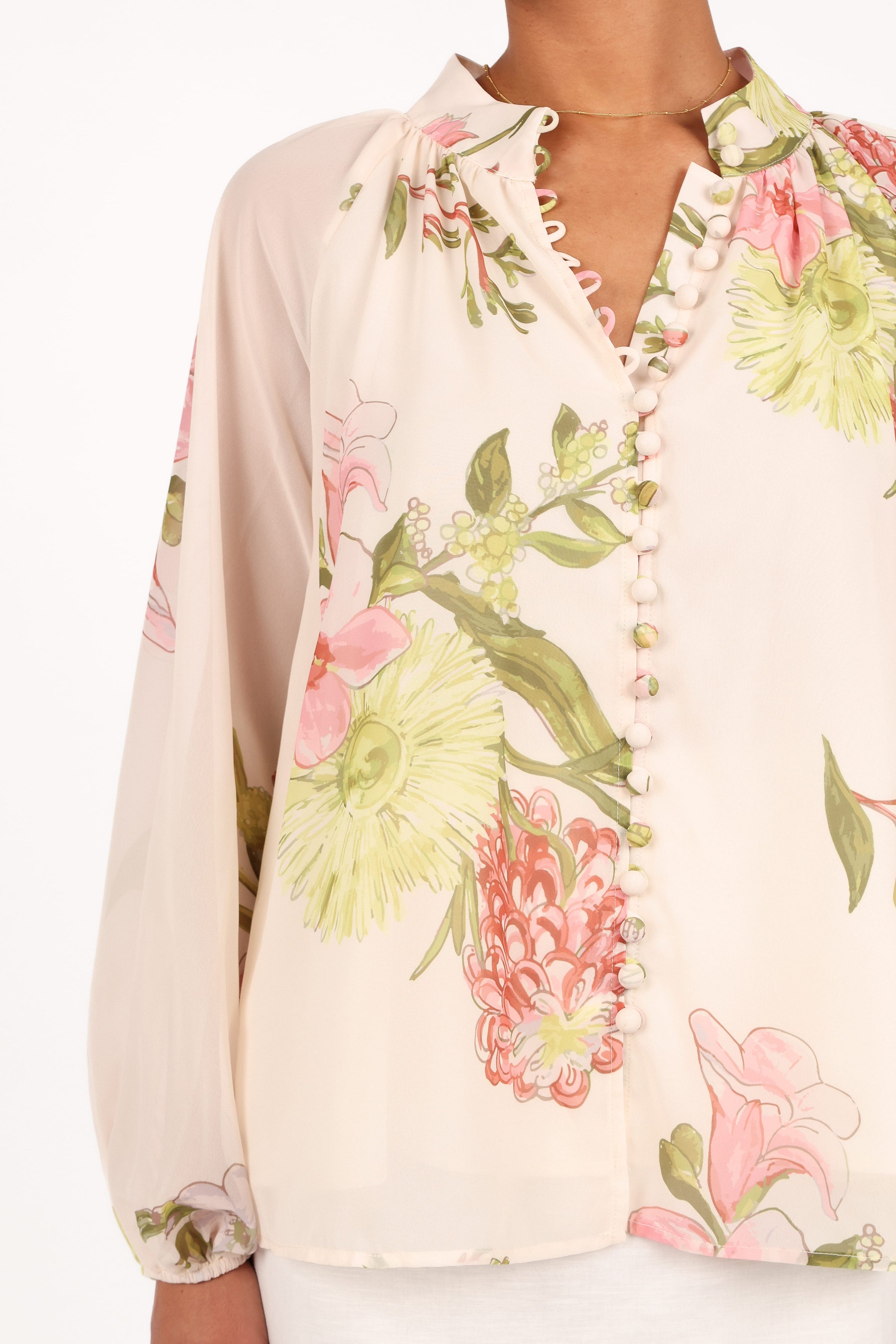 Petal and Pup USA TOPS Marni Top - Native Flora