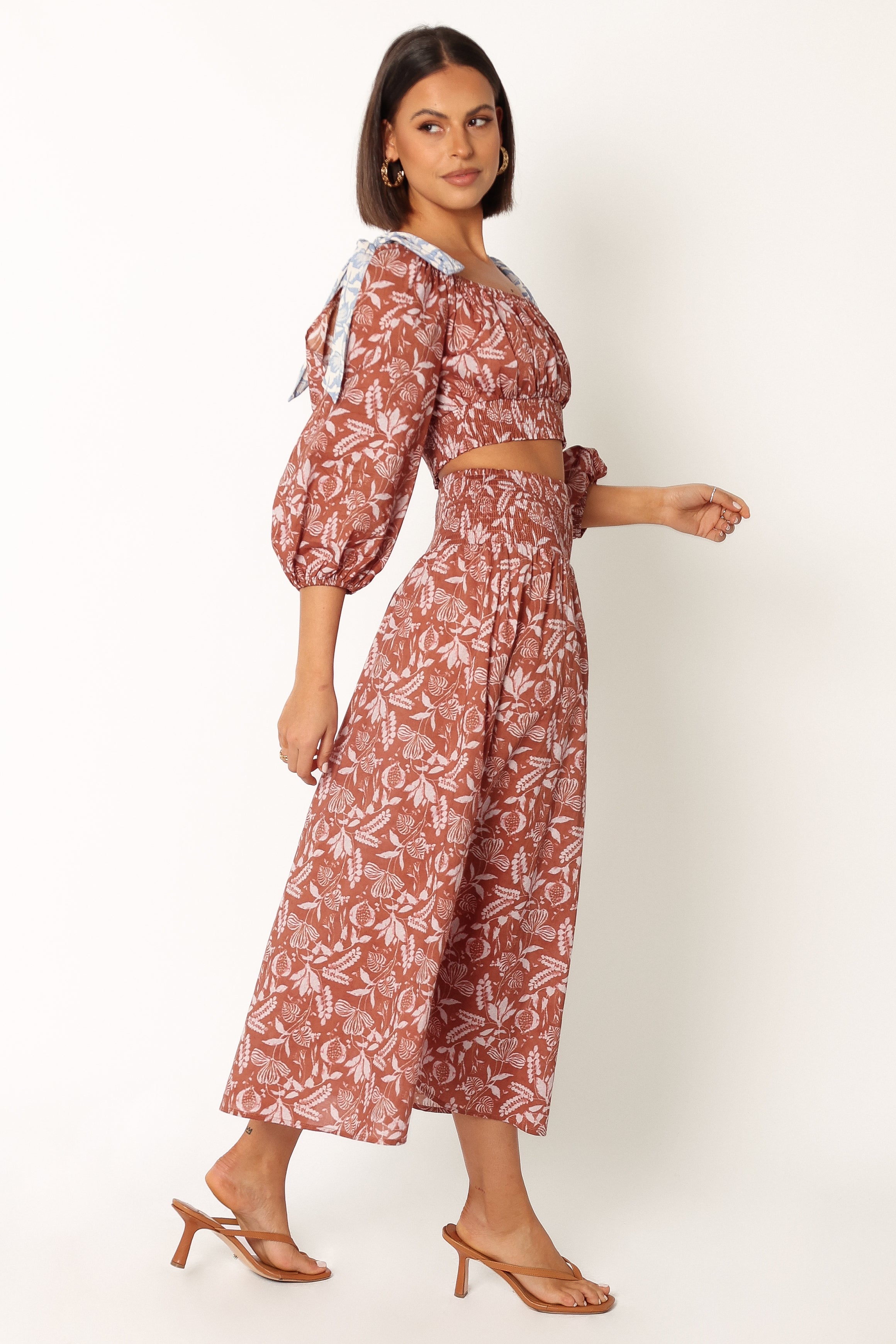 Petal and Pup USA TOPS Maryette Top - Cinnamon