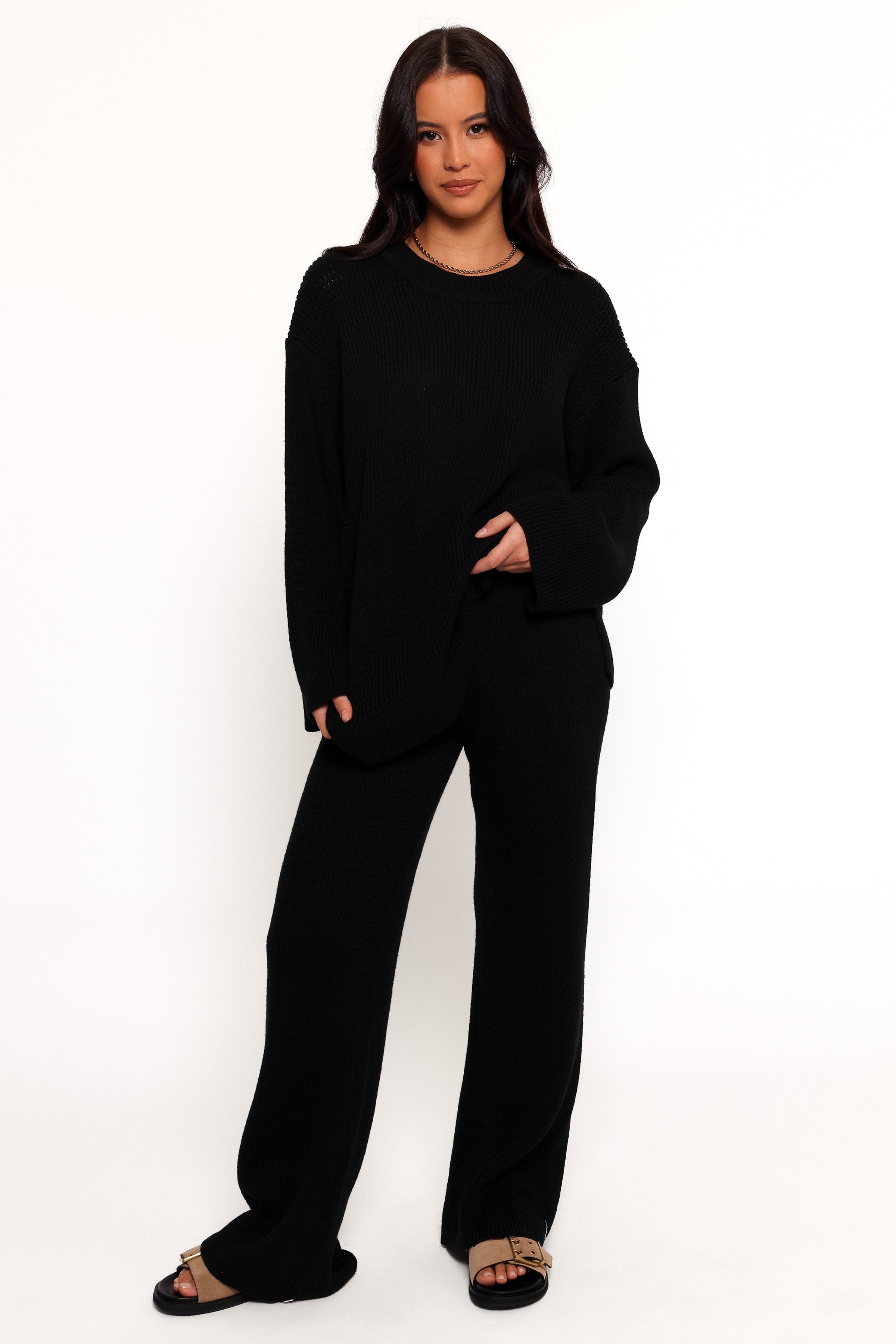 Petal and Pup USA TOPS McKinley Sweater - Black