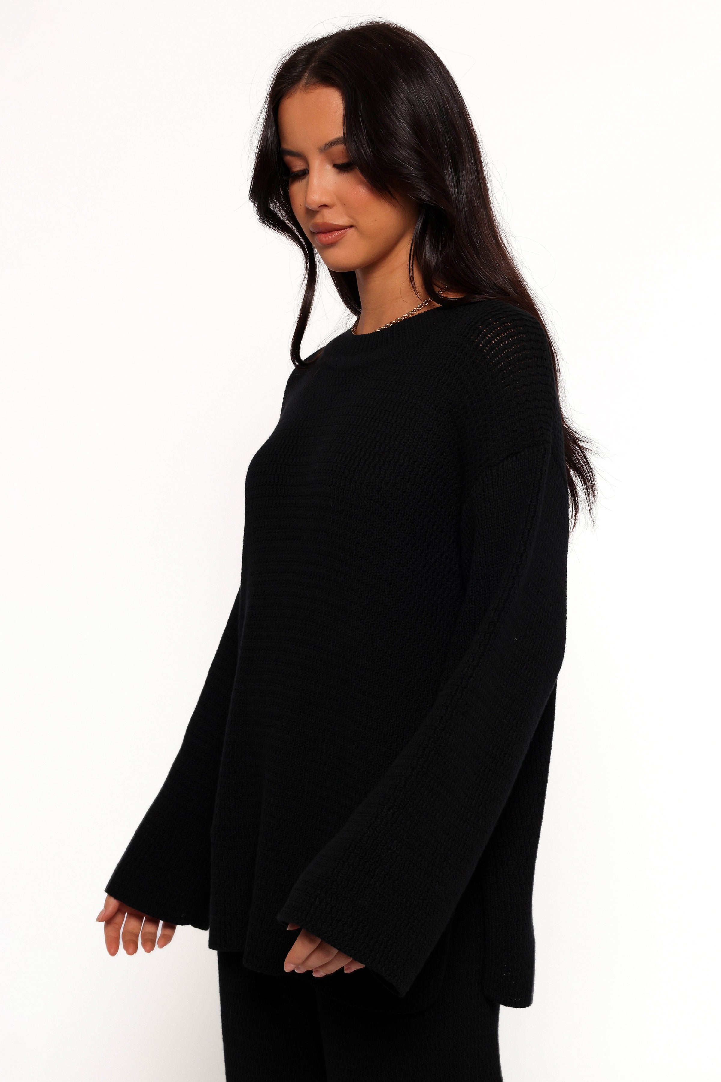 Petal and Pup USA TOPS McKinley Sweater - Black