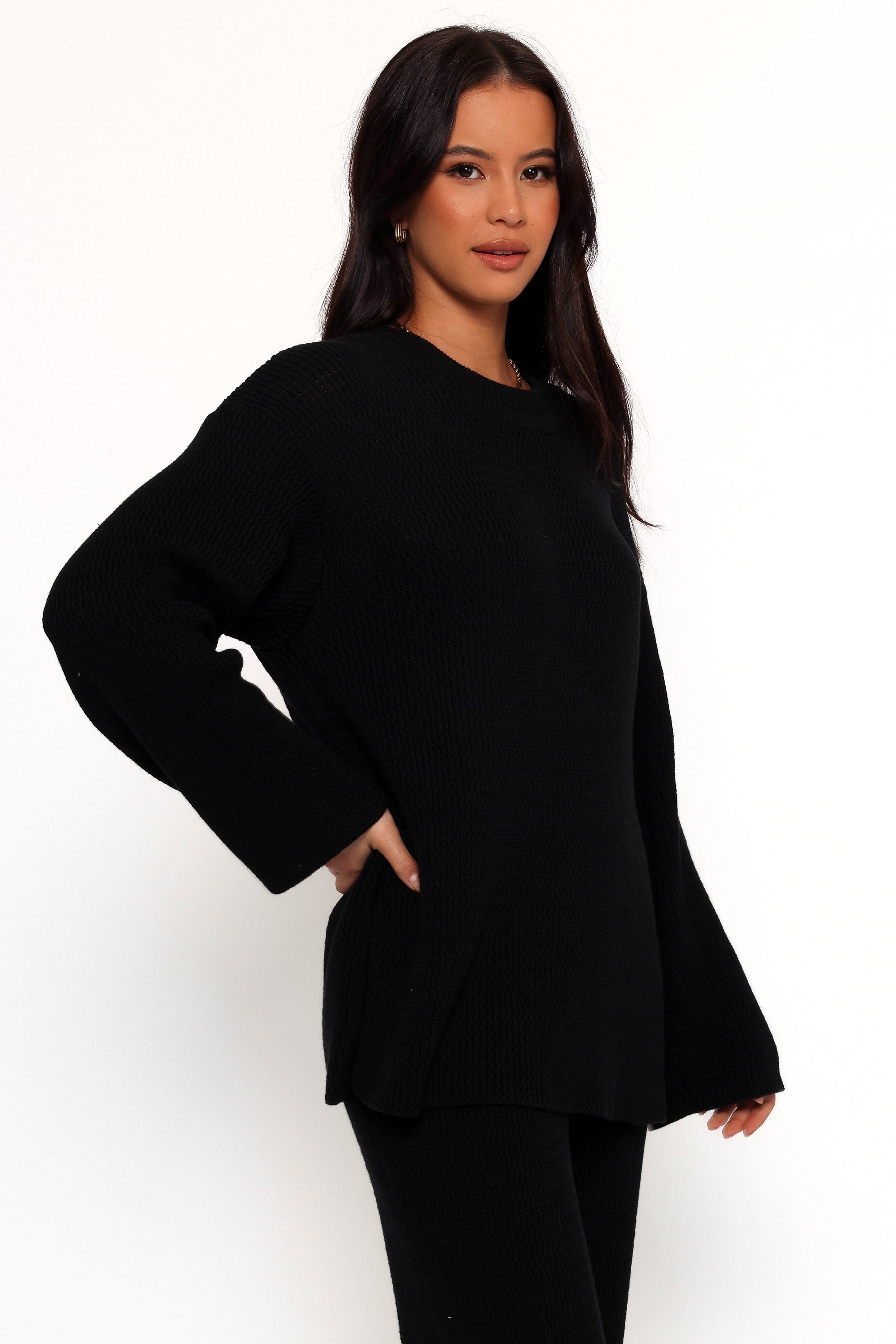 Petal and Pup USA TOPS McKinley Sweater - Black