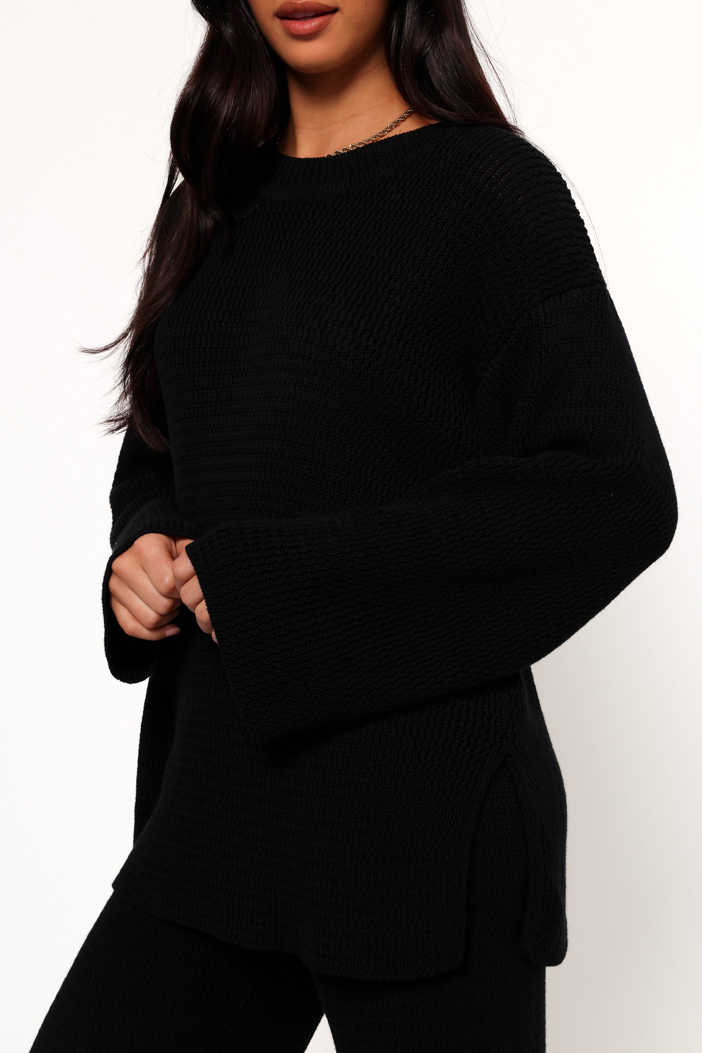 Petal and Pup USA TOPS McKinley Sweater - Black
