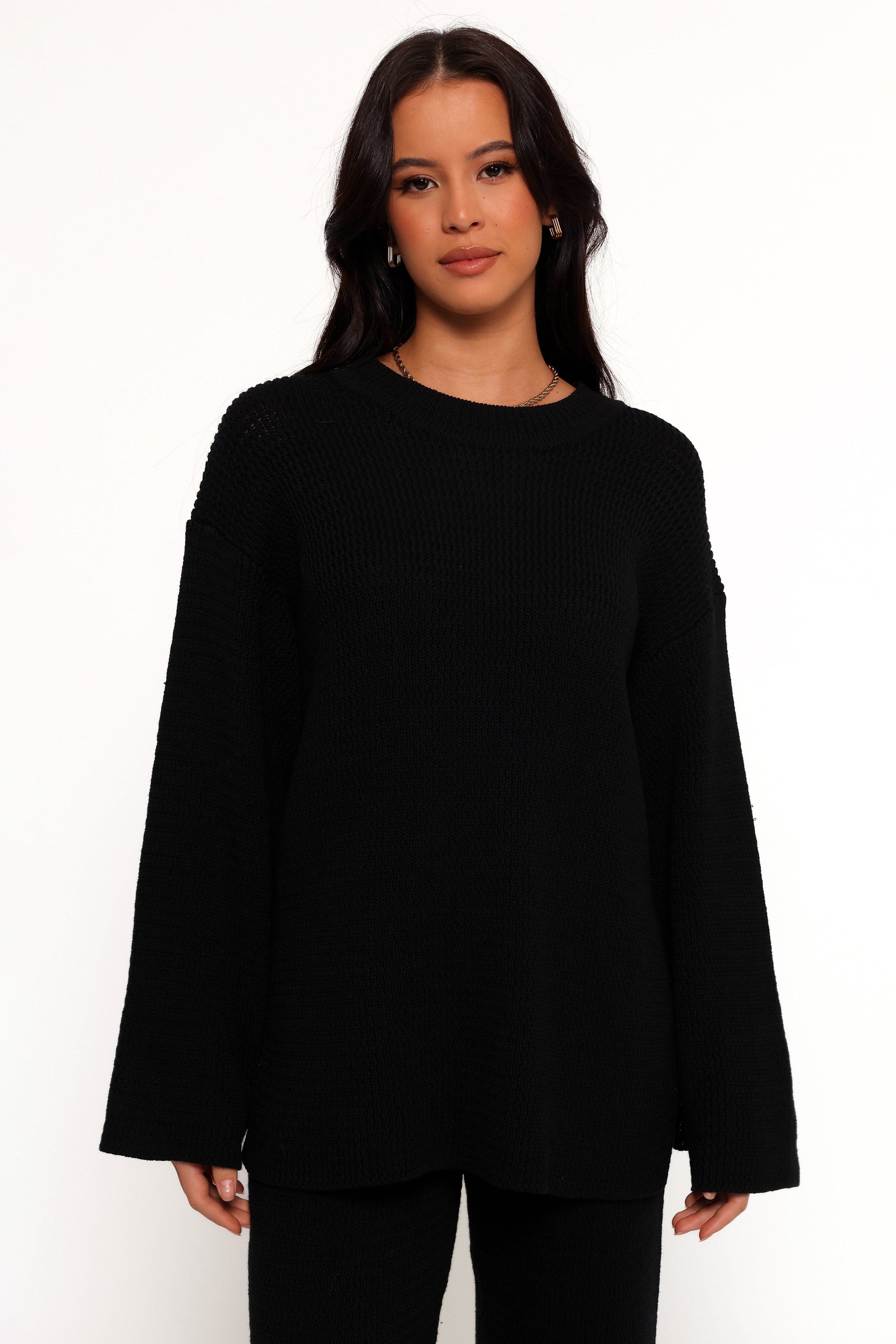 Petal and Pup USA TOPS McKinley Sweater - Black