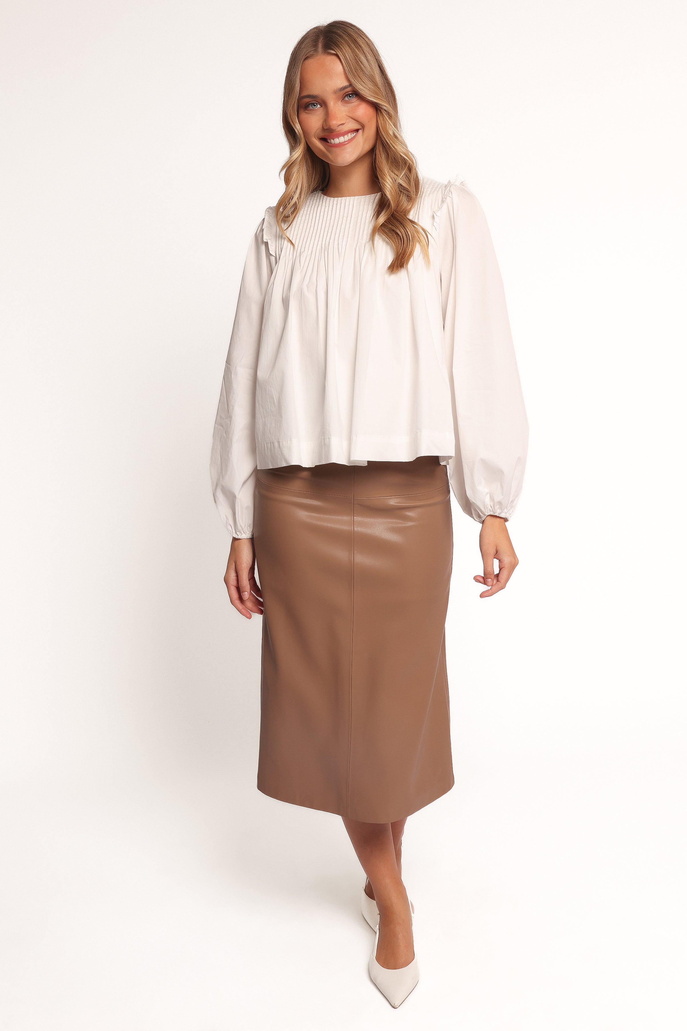 Petal and Pup USA TOPS Melba Blouse - White