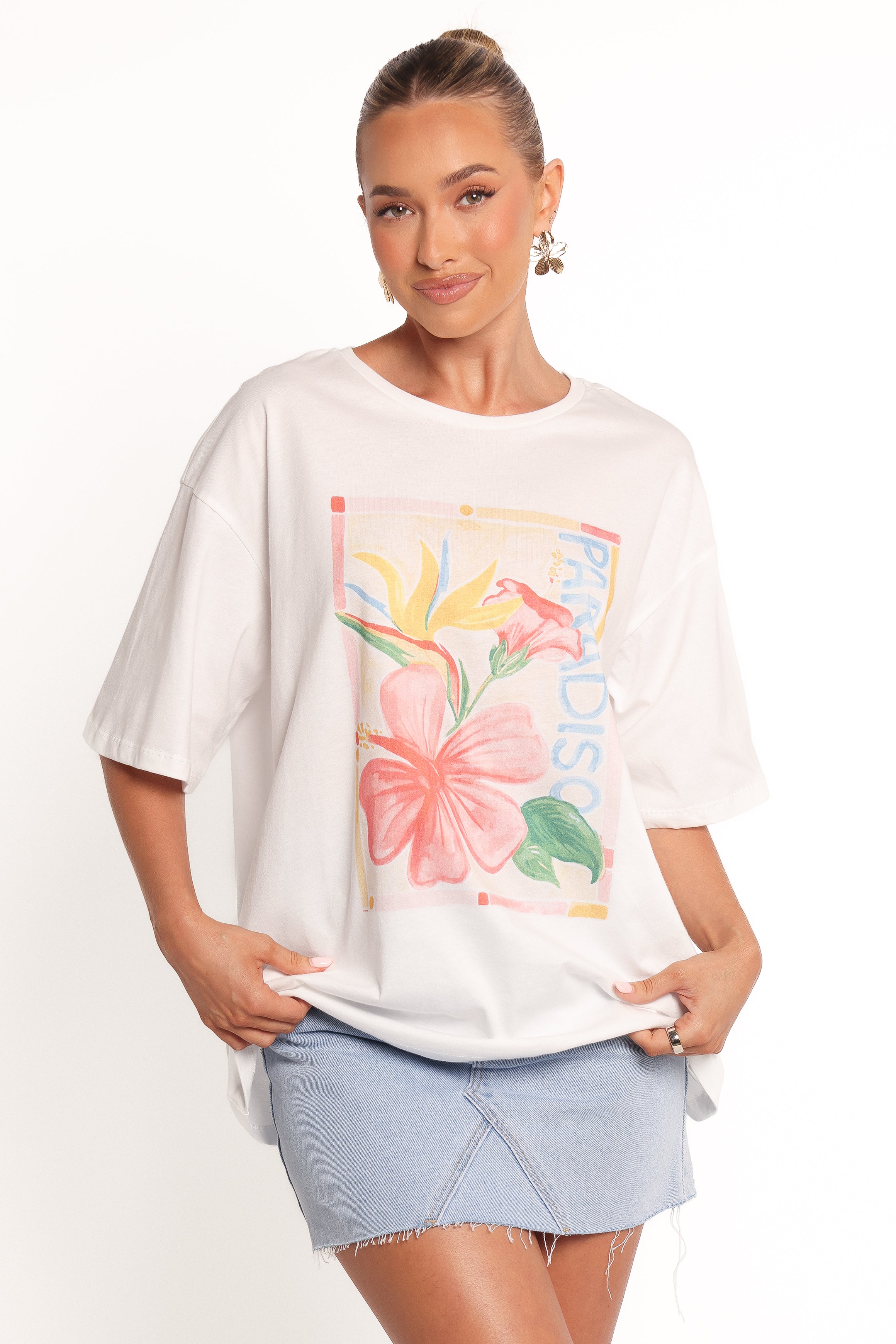 Petal and Pup USA TOPS Mia Graphic Tee - Paradiso