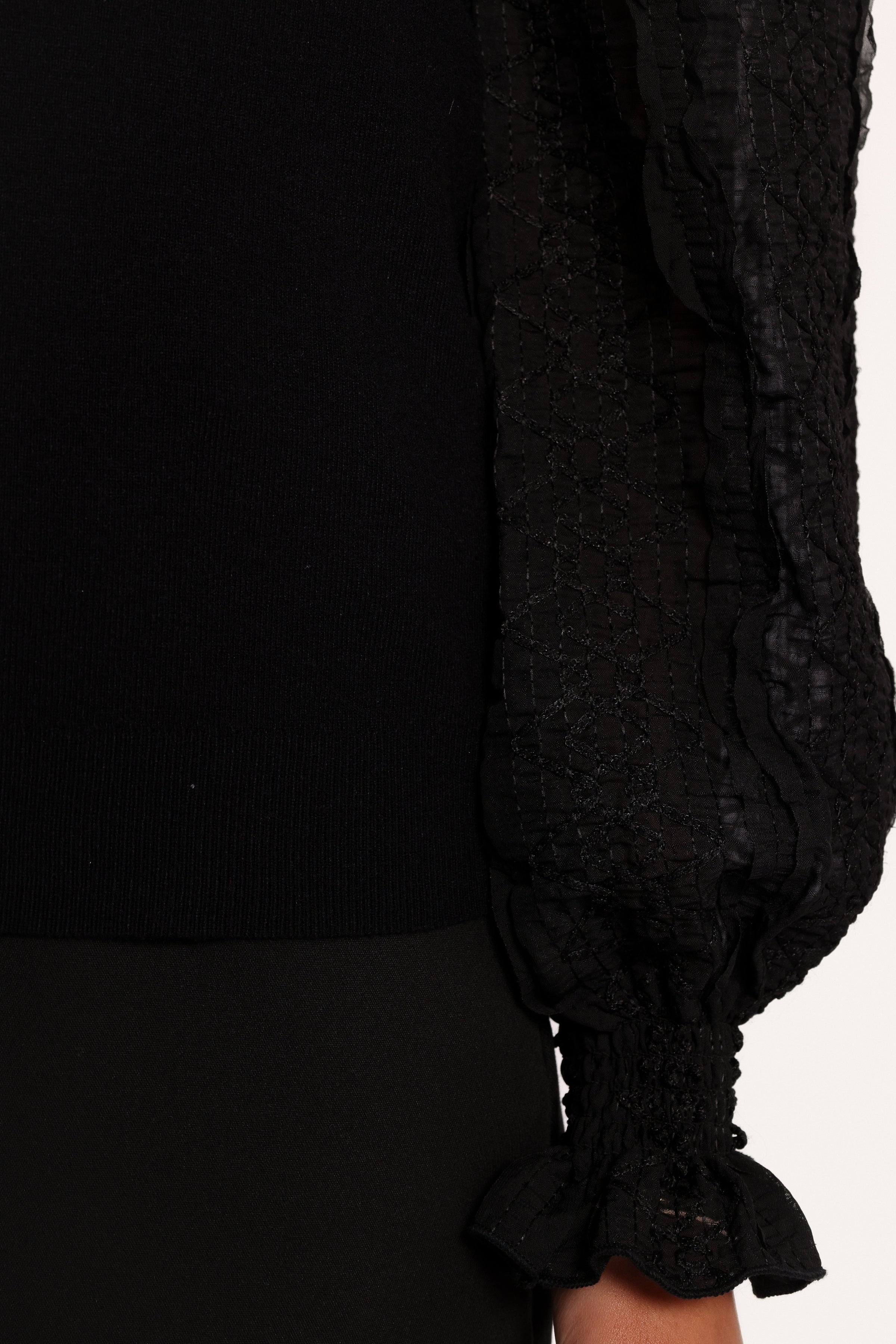 Petal and Pup USA TOPS Misah Long Sleeve Top - Black
