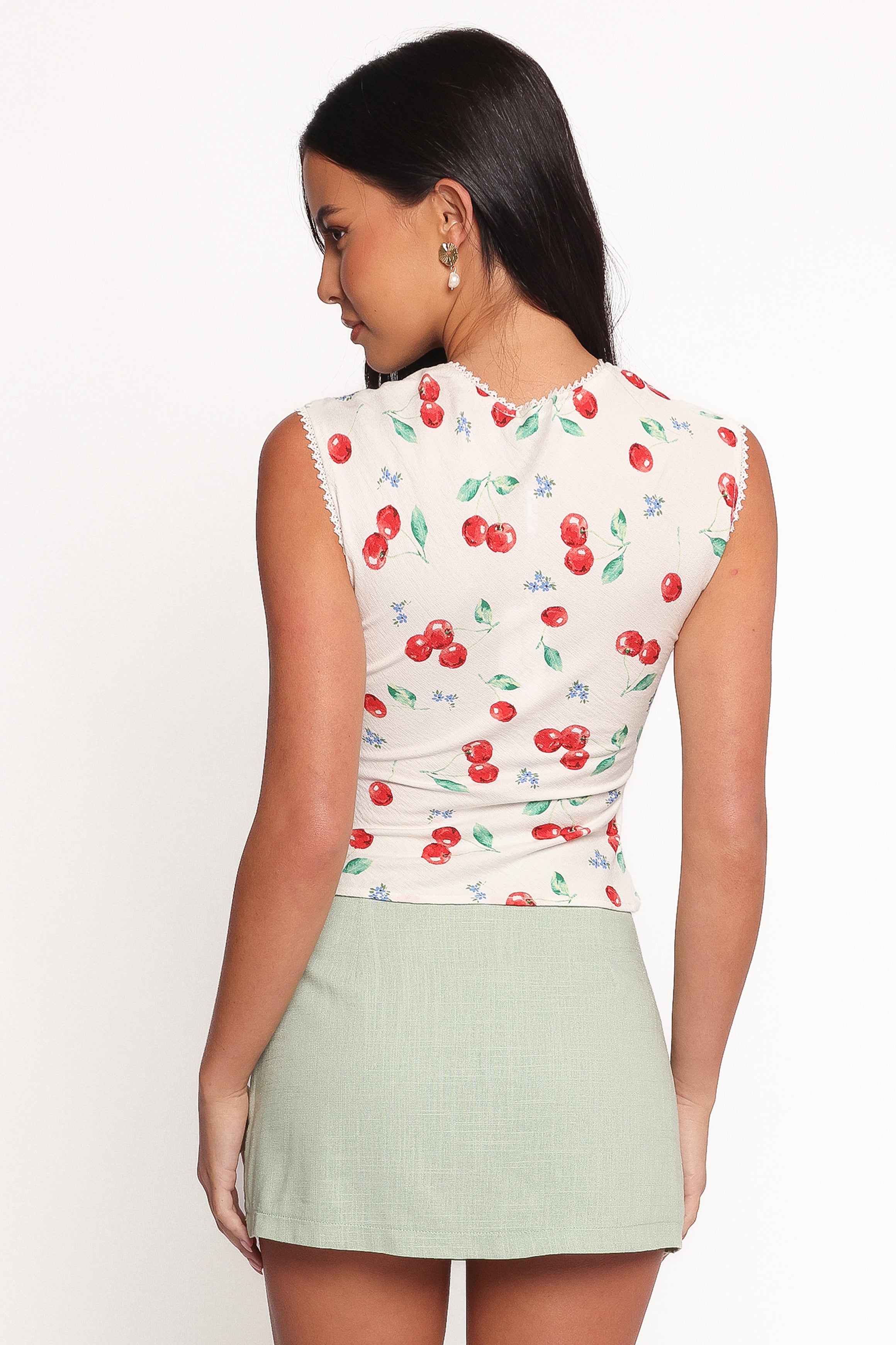 Petal and Pup USA TOPS Morgan Top - Starlight Cherry