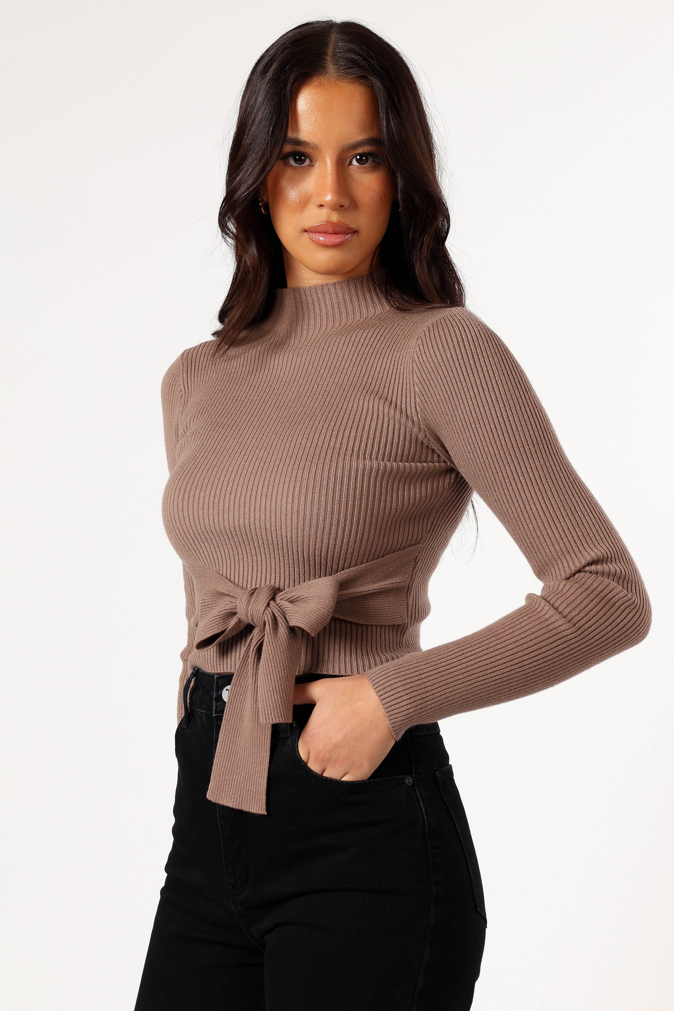 Petal and Pup USA TOPS Paige Top - Brown