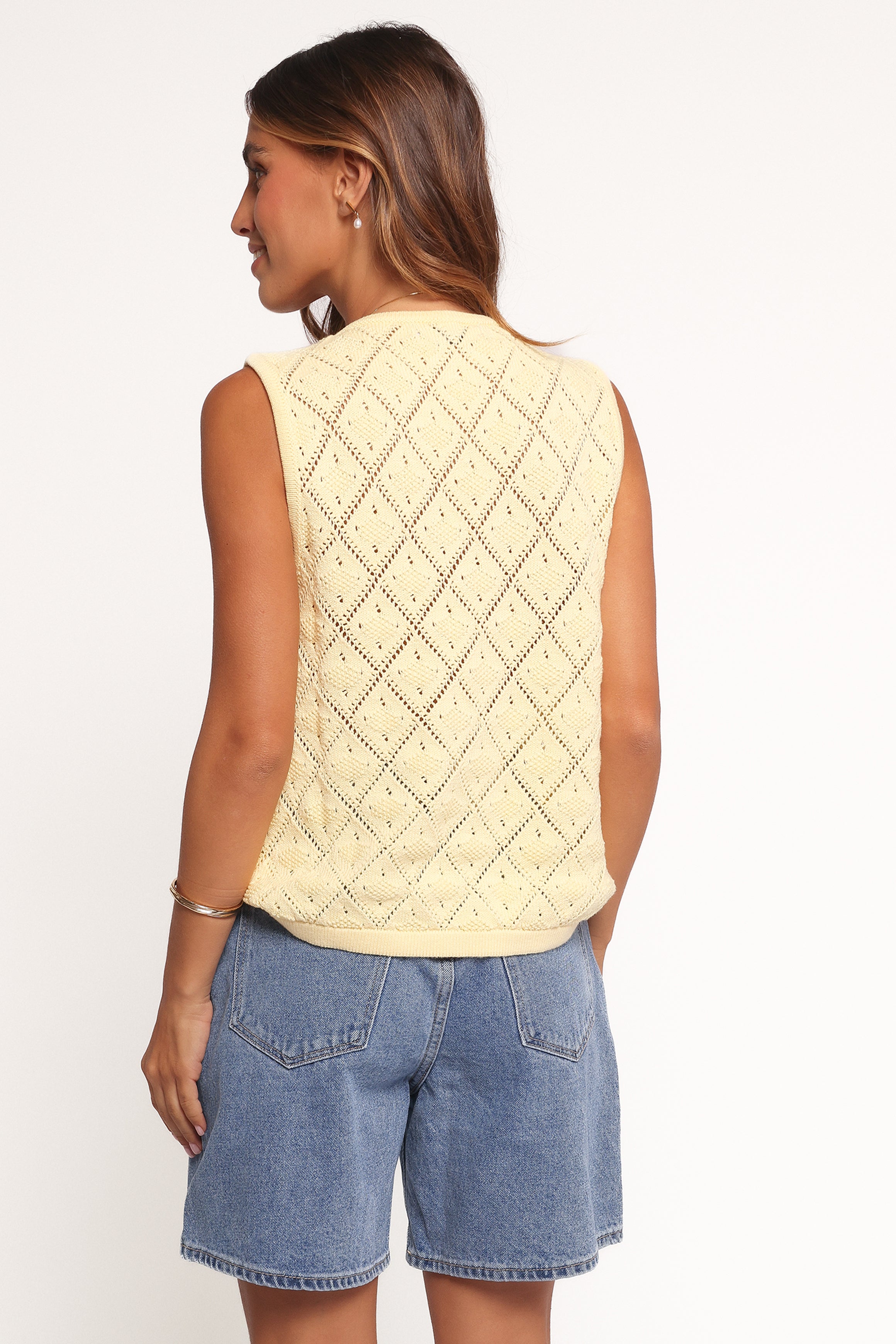 Petal and Pup USA TOPS Palma Knit Top - Butter Yellow