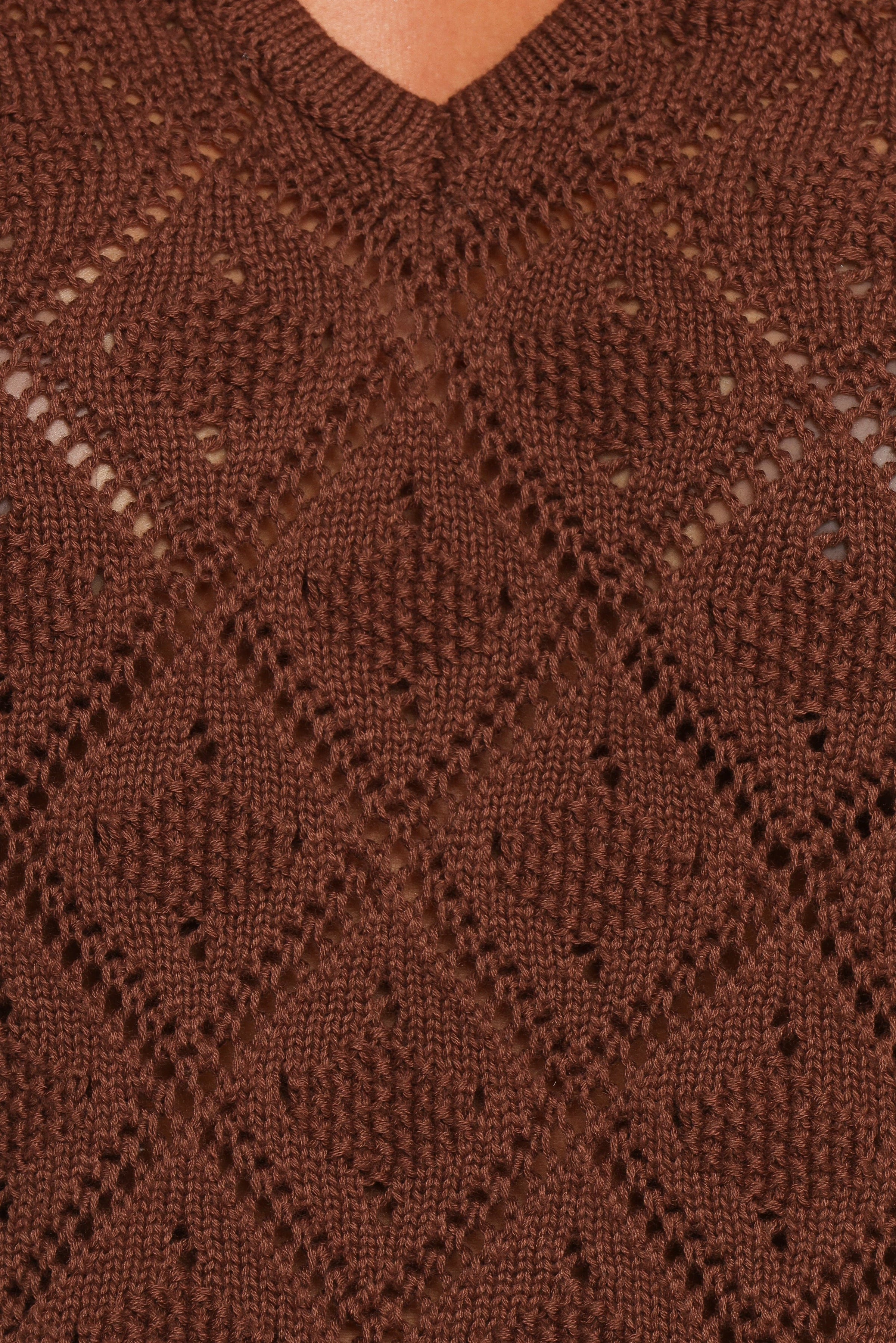 Petal and Pup USA TOPS Palma Knit Top - Chocolate