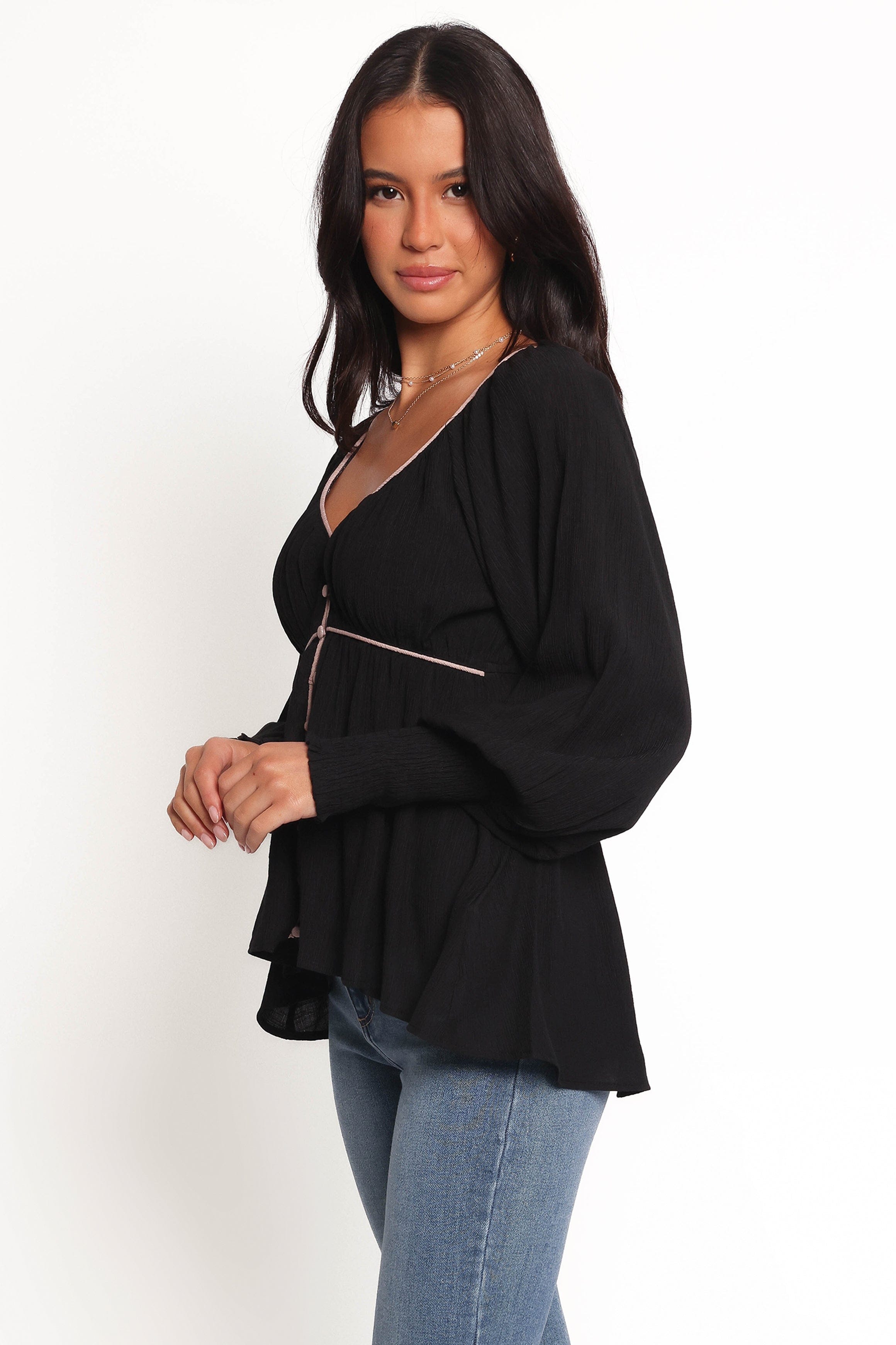 Petal and Pup USA TOPS Pannia Top - Black
