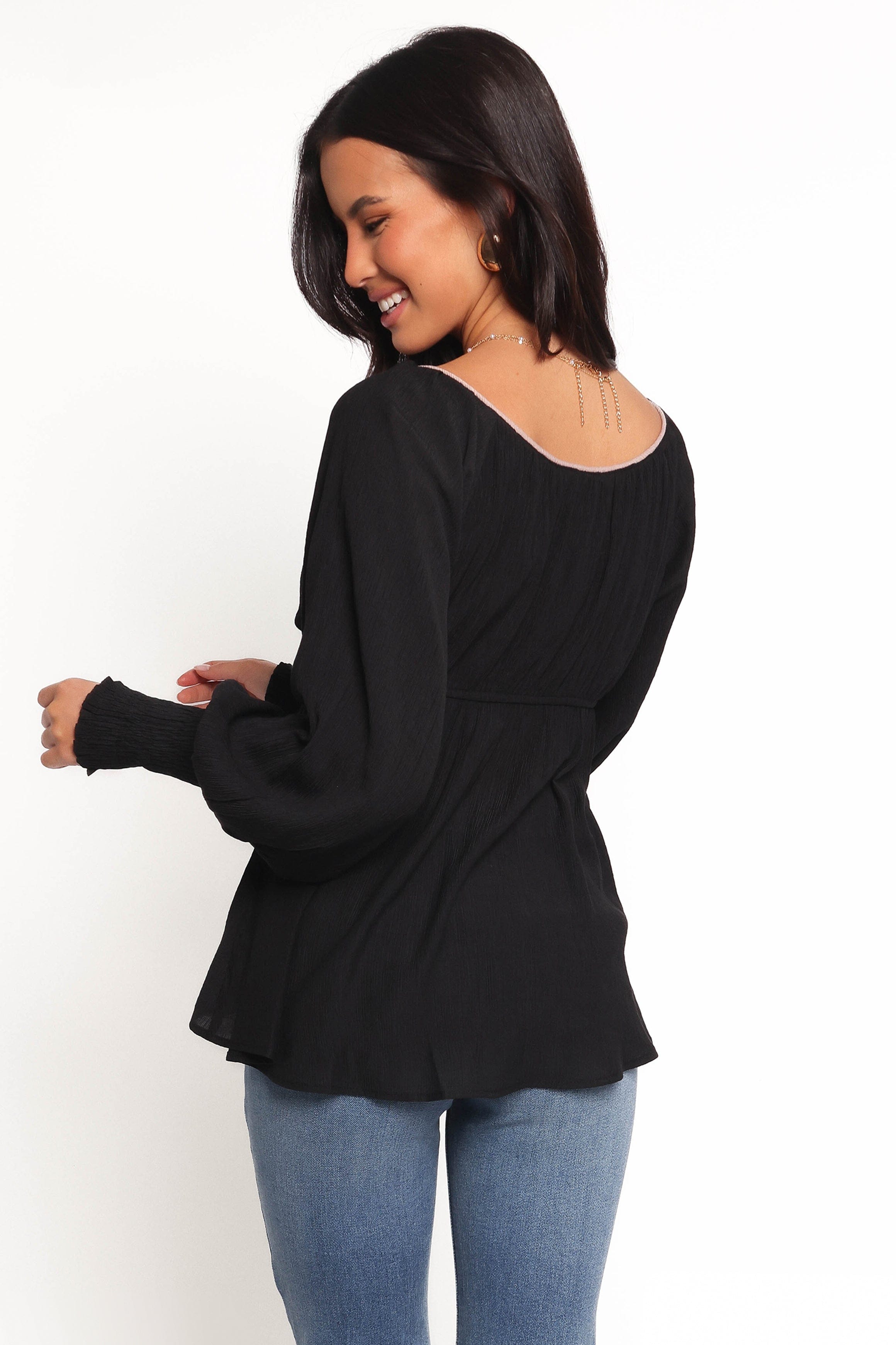 Petal and Pup USA TOPS Pannia Top - Black