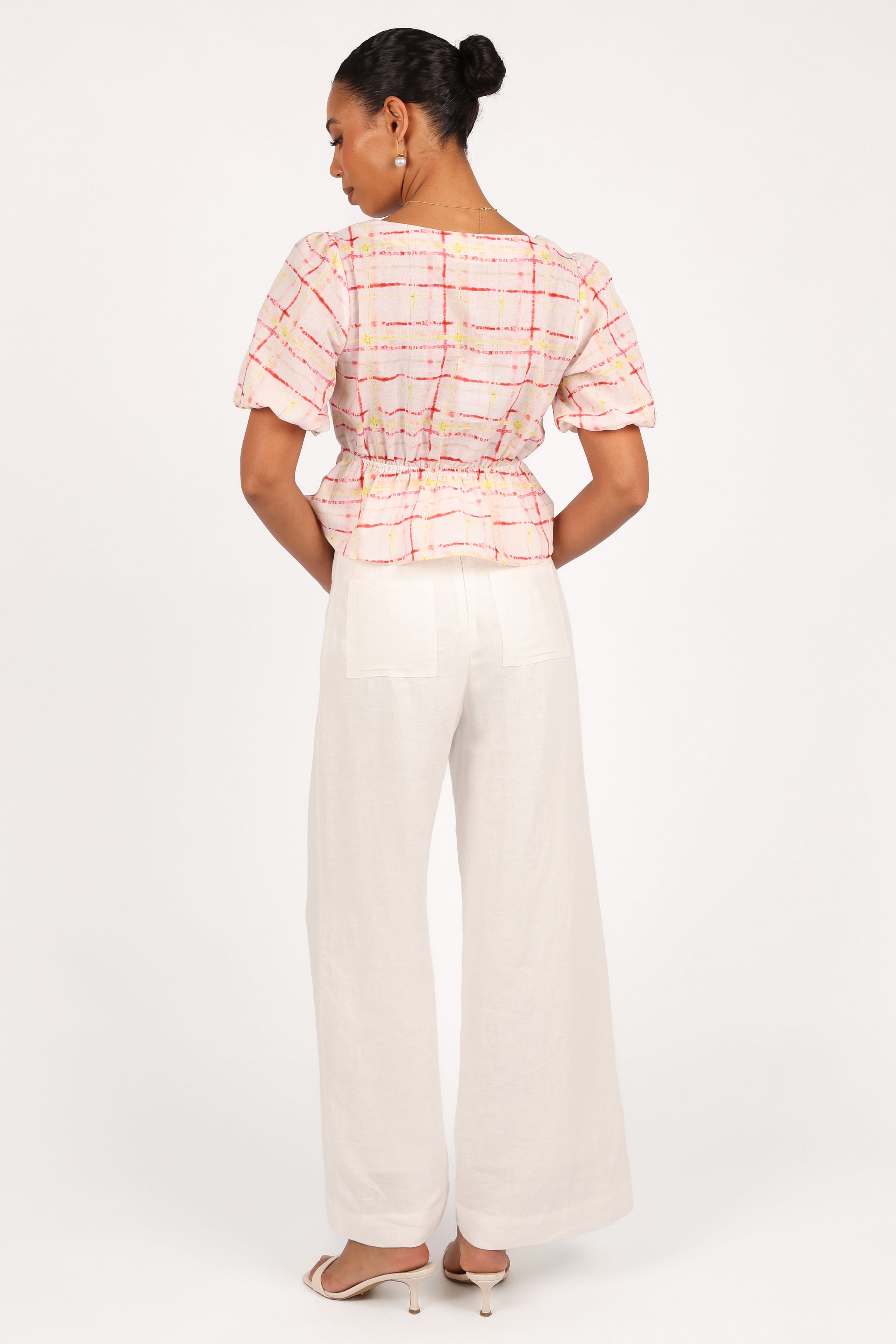 Petal and Pup USA TOPS Pippi Top - Sunset Check