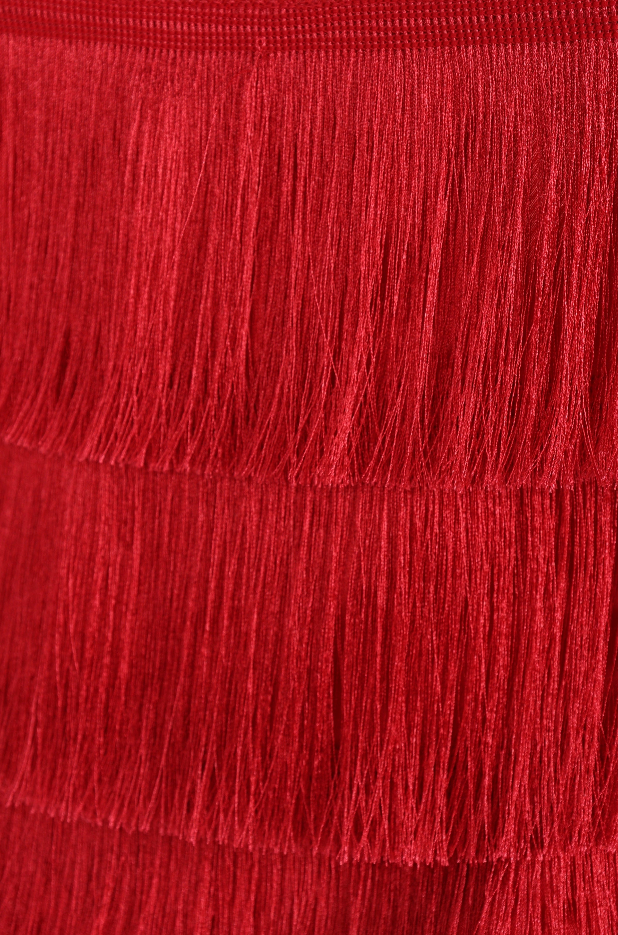 Petal and Pup USA TOPS Rara Fringe Top - Red