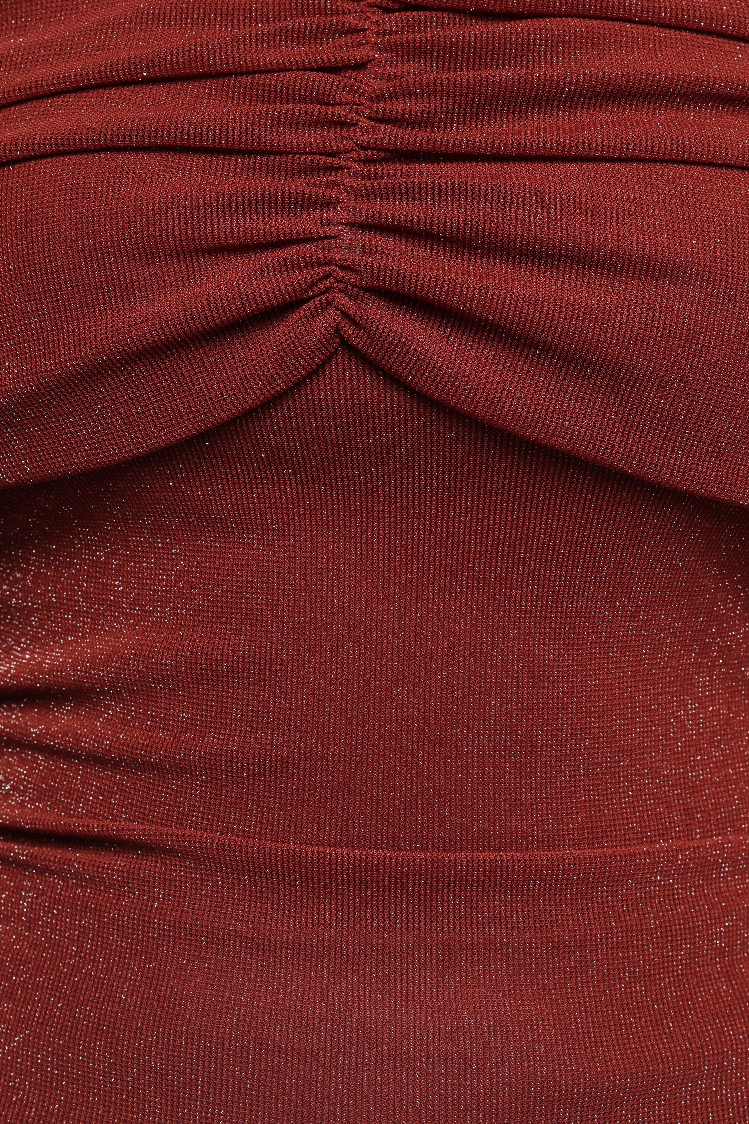 Petal and Pup USA TOPS Raya Off Shoulder Top - Merlot