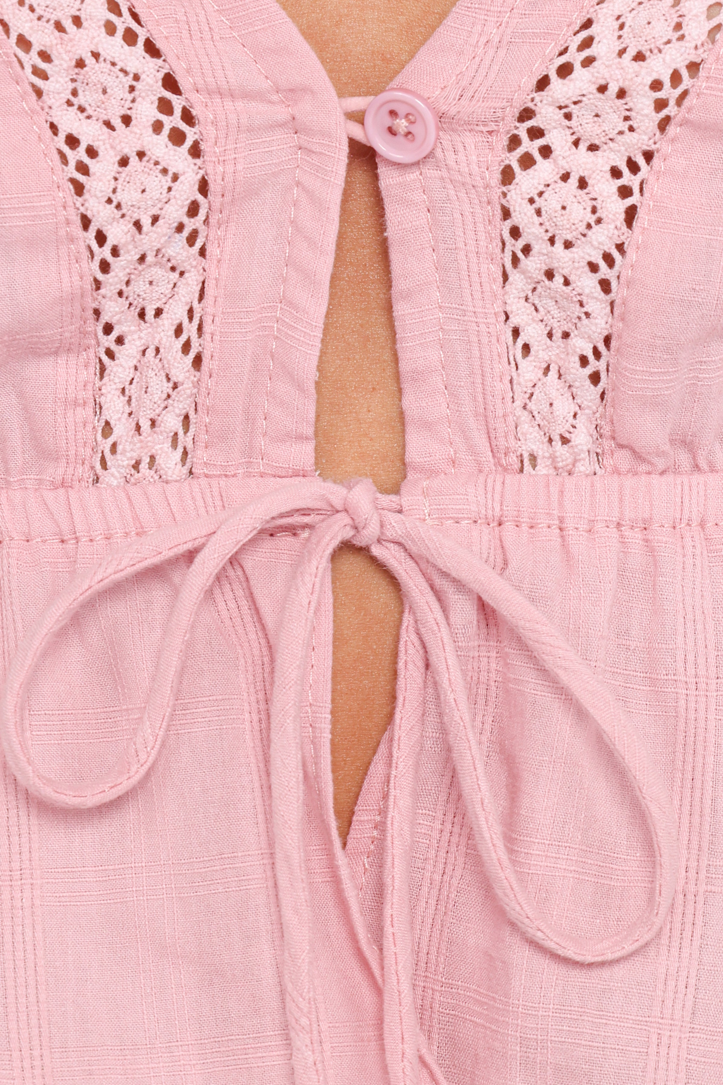 Petal and Pup USA TOPS Reed Long Sleeve Top - Pink