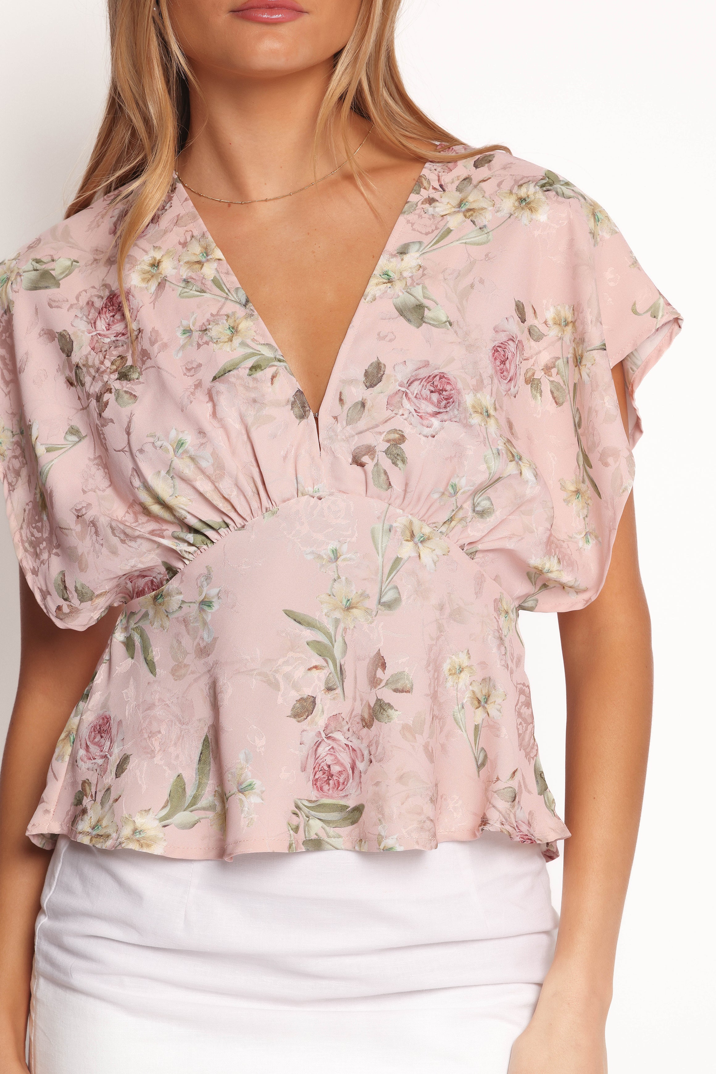 Petal and Pup USA TOPS Ricki Top - Blush Rose