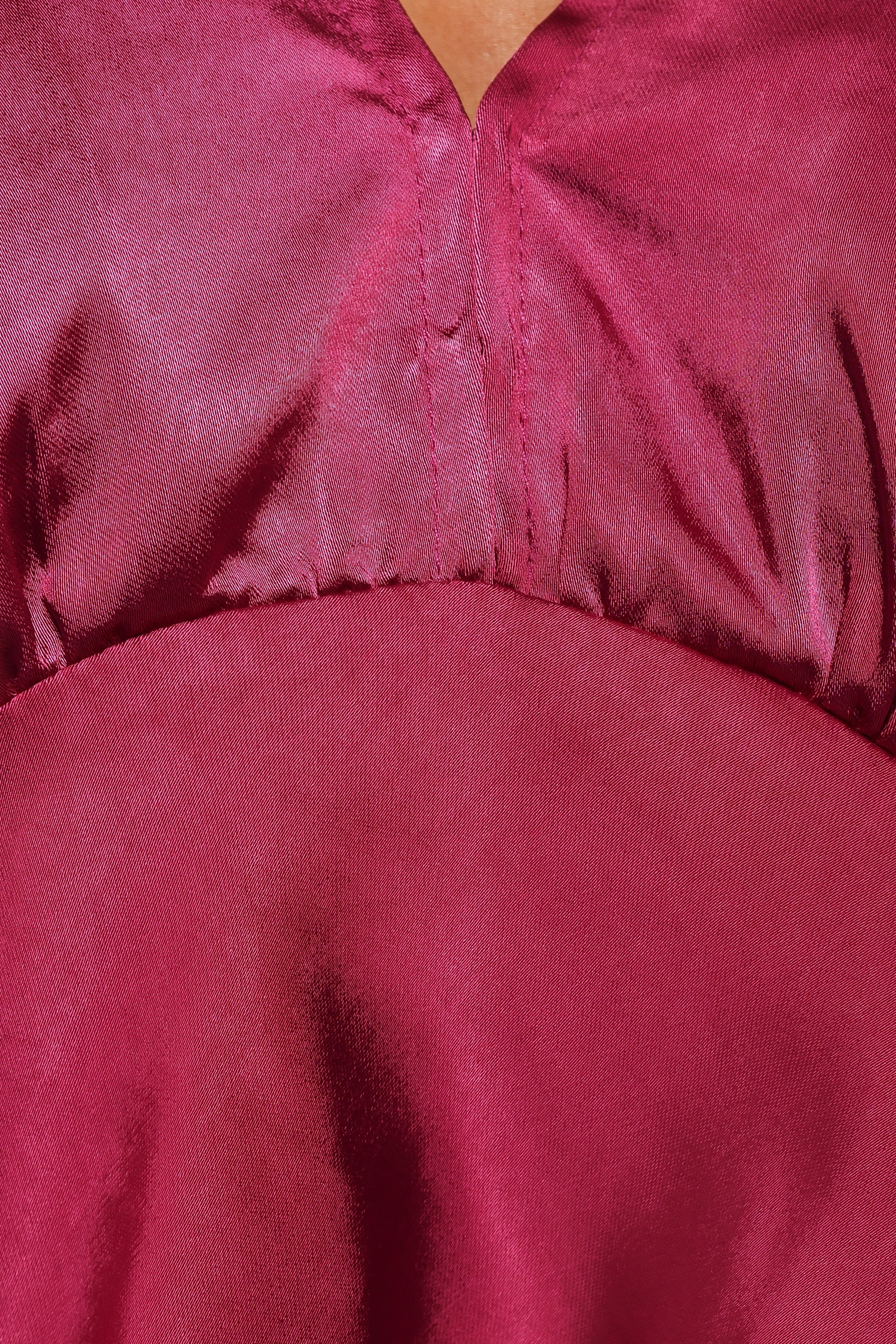 Petal and Pup USA TOPS Ricki Top - Raspberry