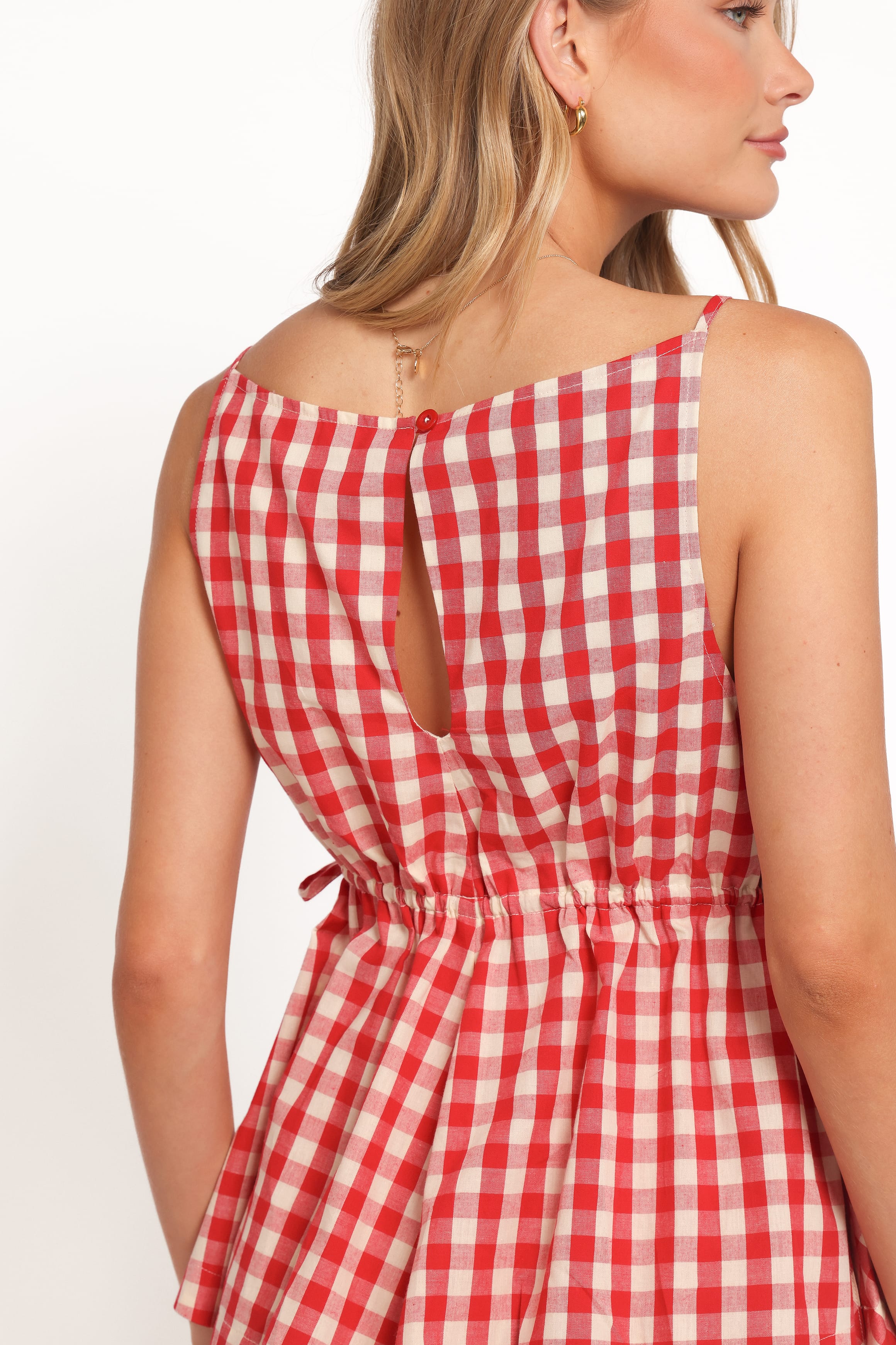 Petal and Pup USA TOPS Rory Top - Red Gingham