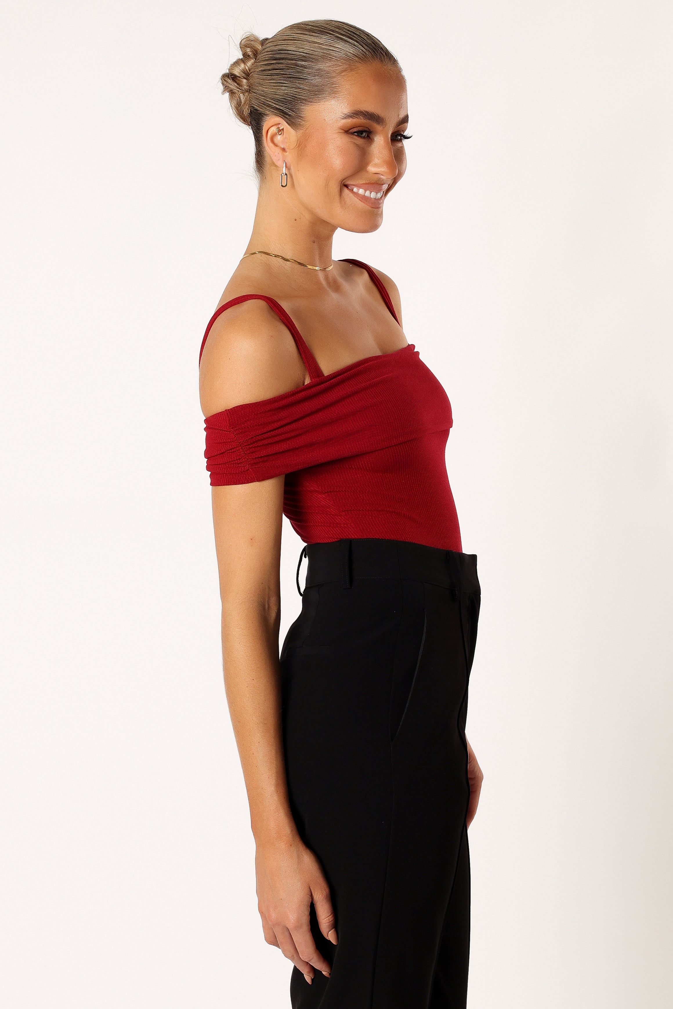 Petal and Pup USA TOPS Ryder Bodysuit - Wine