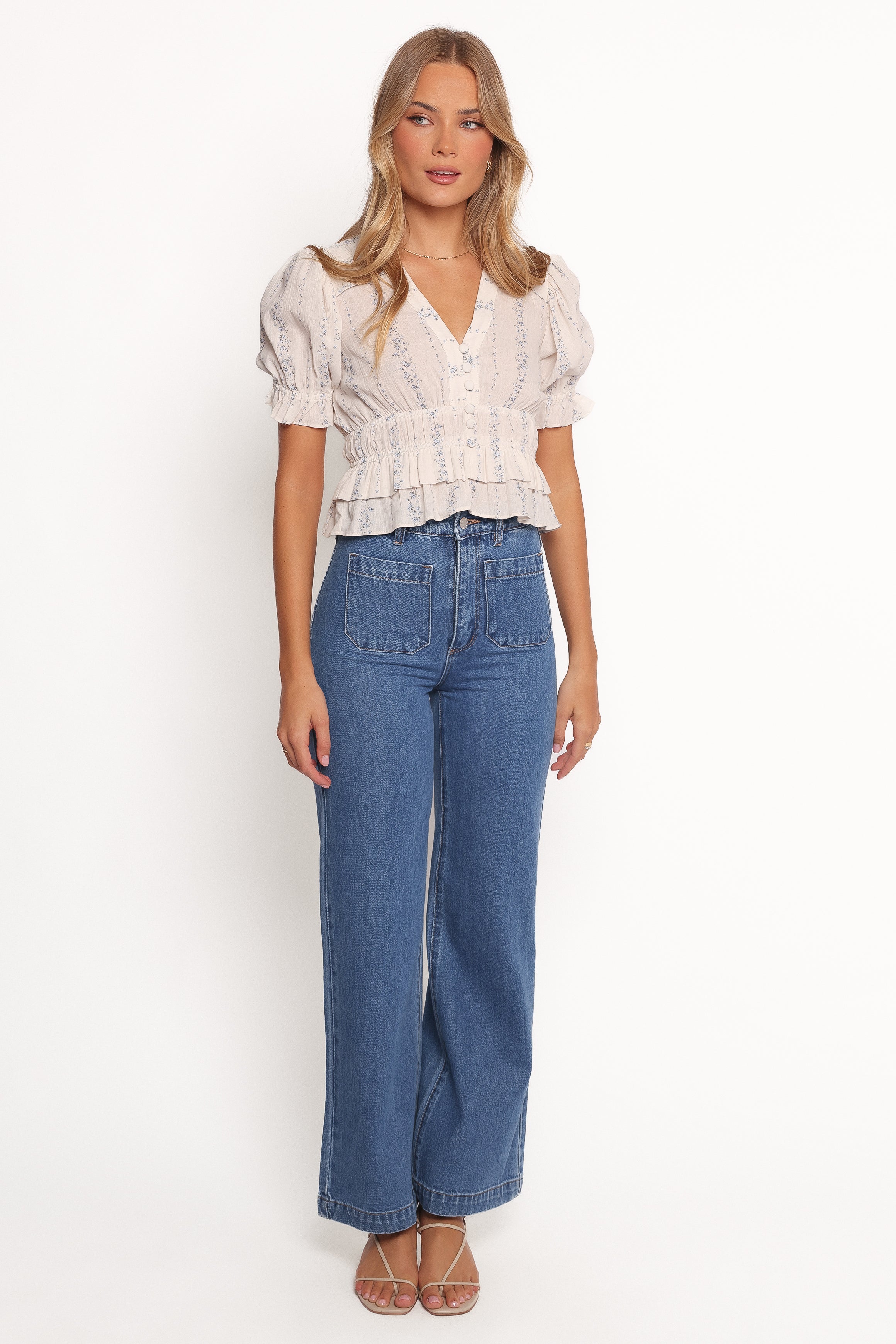 Petal and Pup USA TOPS Sam Top - Dream Blue