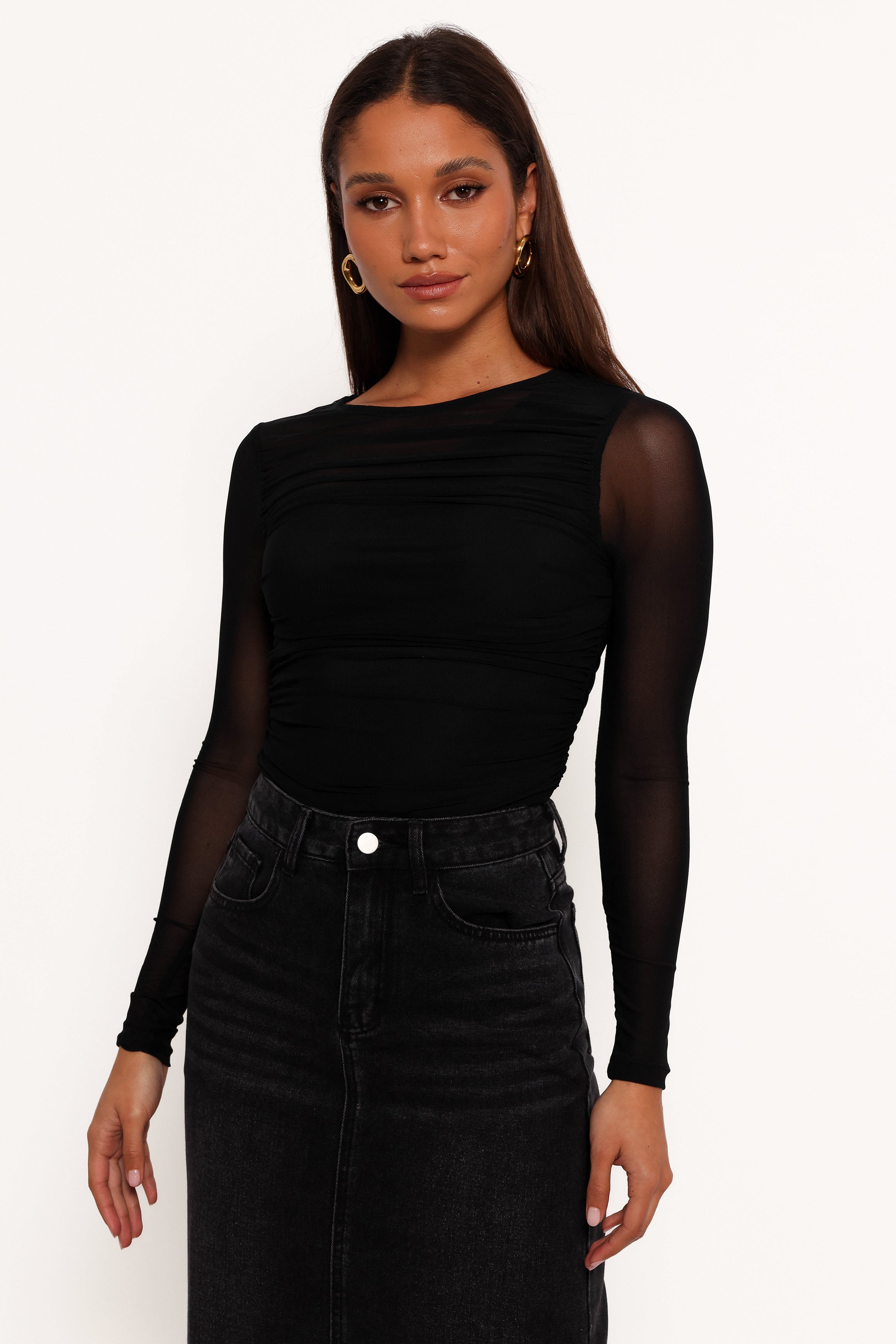 Petal and Pup USA TOPS Selina Top - Black