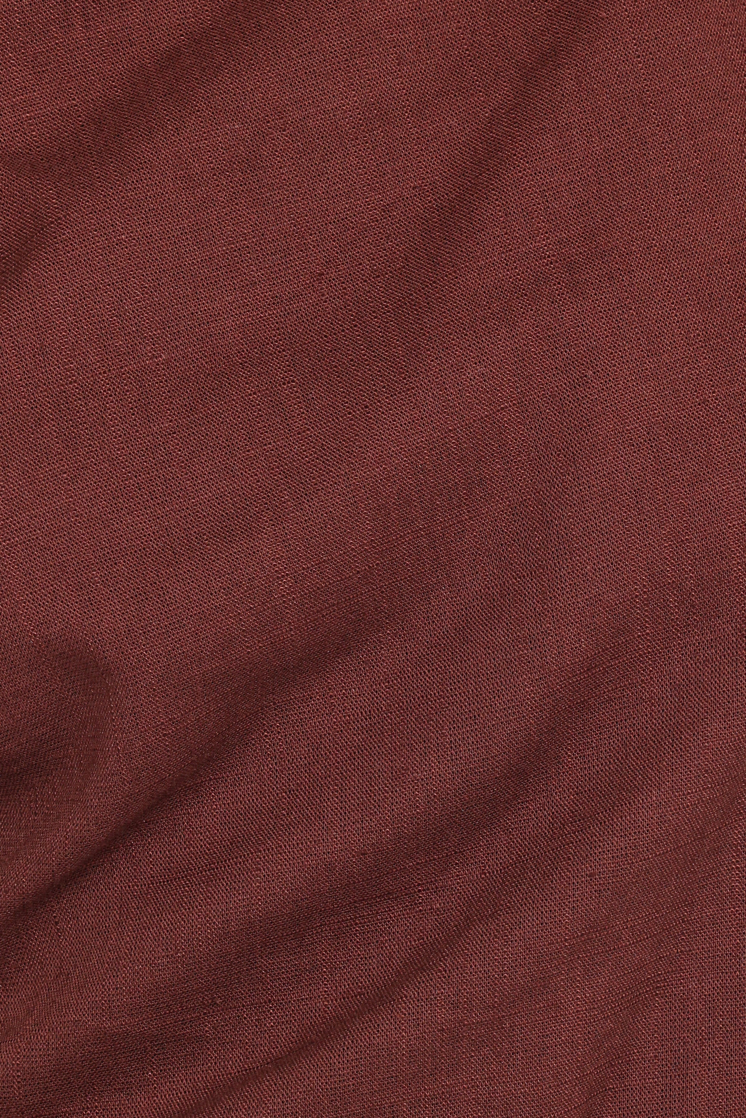 Petal and Pup USA TOPS Shaw Off Shoulder Top - Chocolate Brown