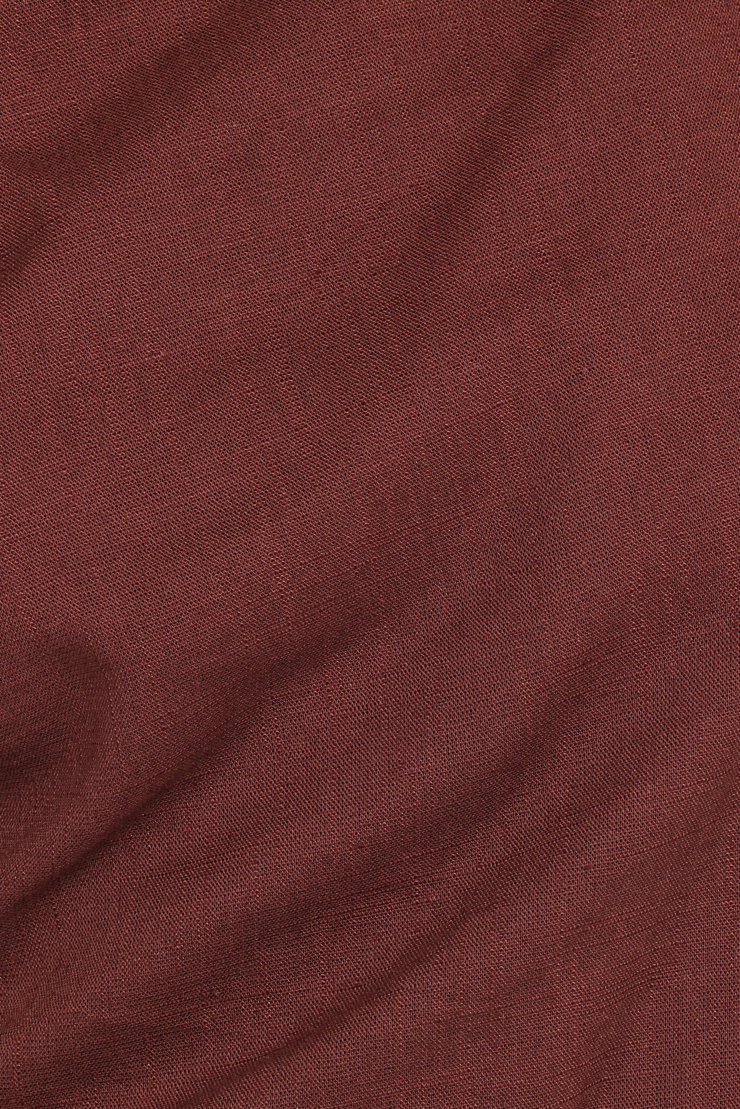 Petal and Pup USA TOPS Shaw Off Shoulder Top - Chocolate Brown