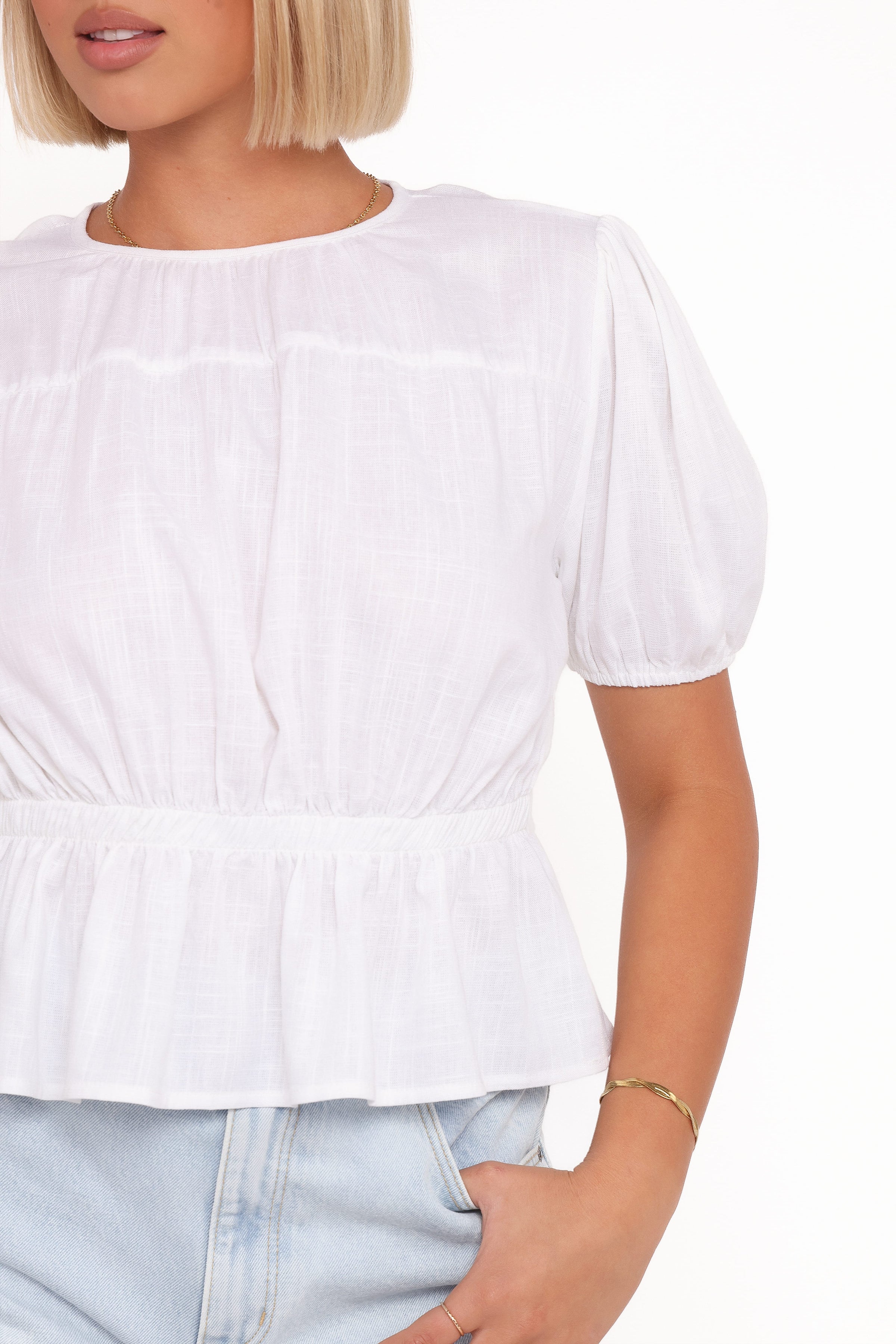 Petal and Pup USA TOPS Solstice Top - White