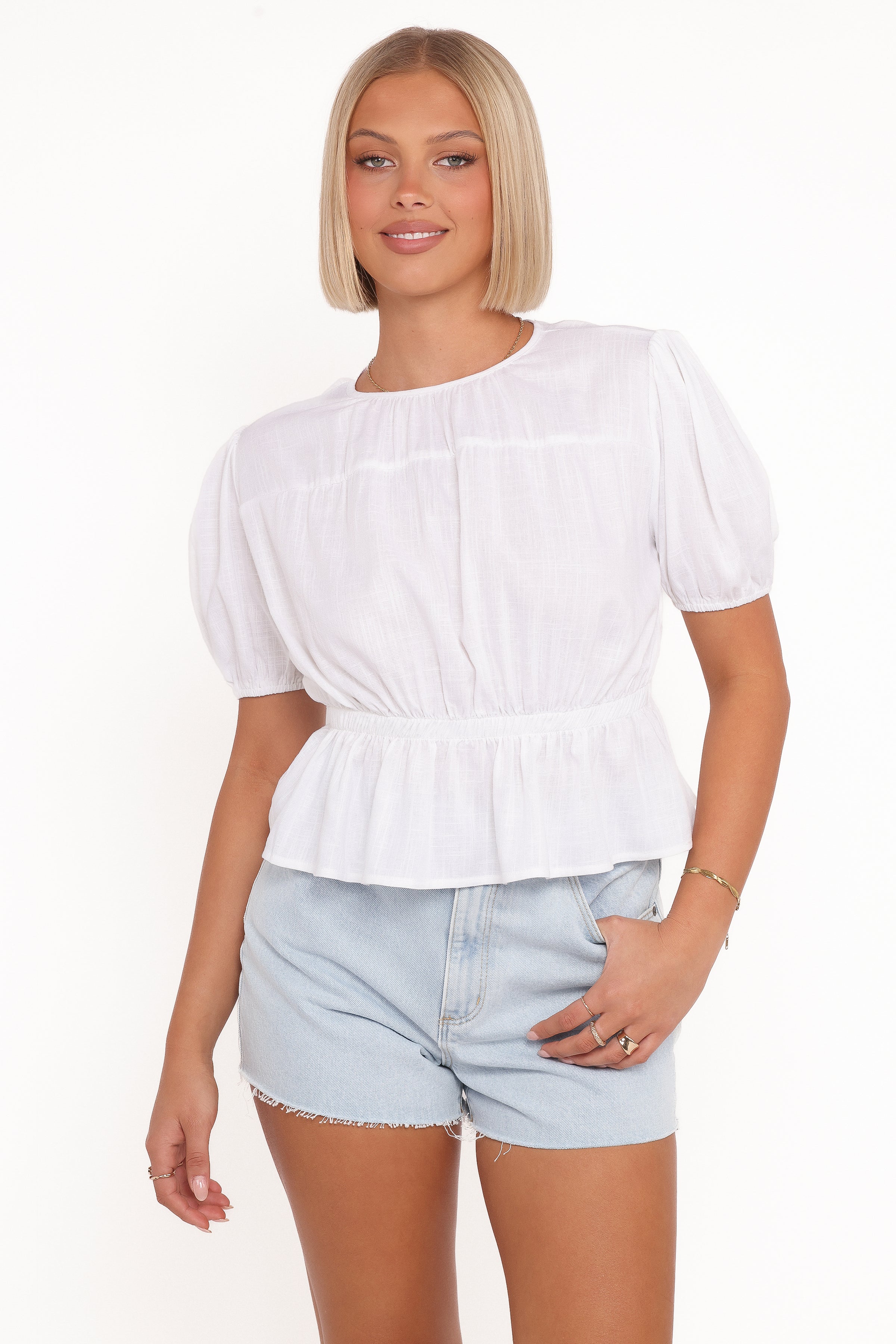 Petal and Pup USA TOPS Solstice Top - White