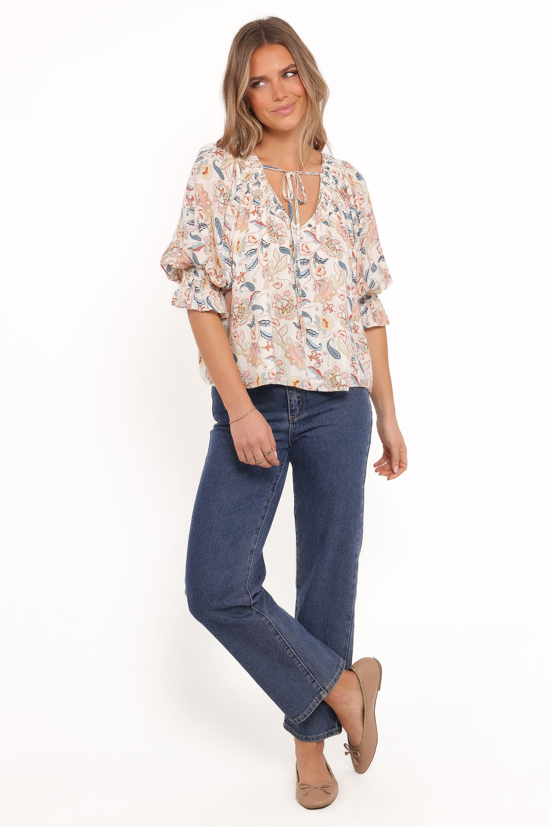 Petal and Pup USA TOPS Sonia Top - Paisley