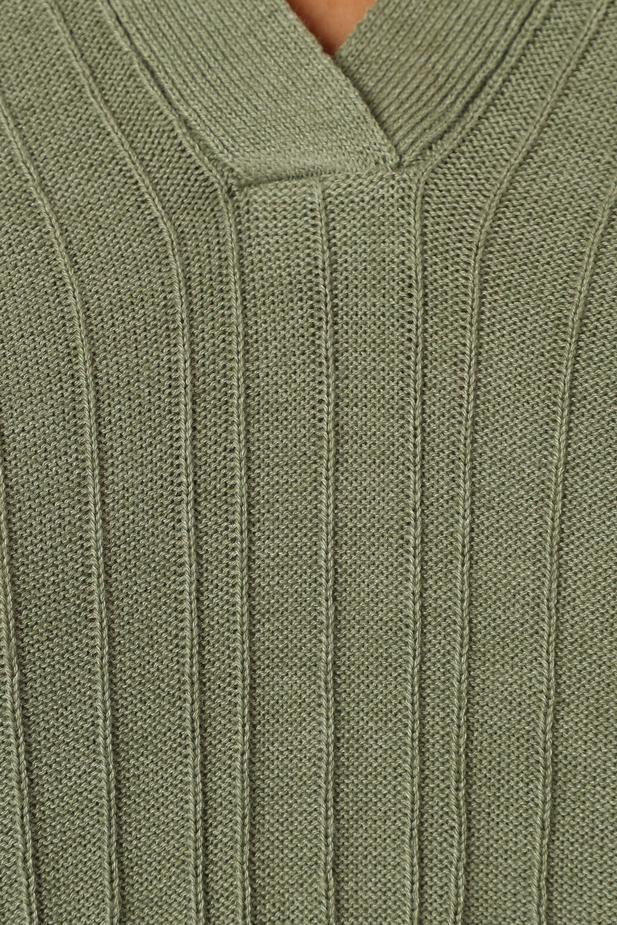 Petal and Pup USA TOPS Sonole Cable Knit Sweater - Khaki