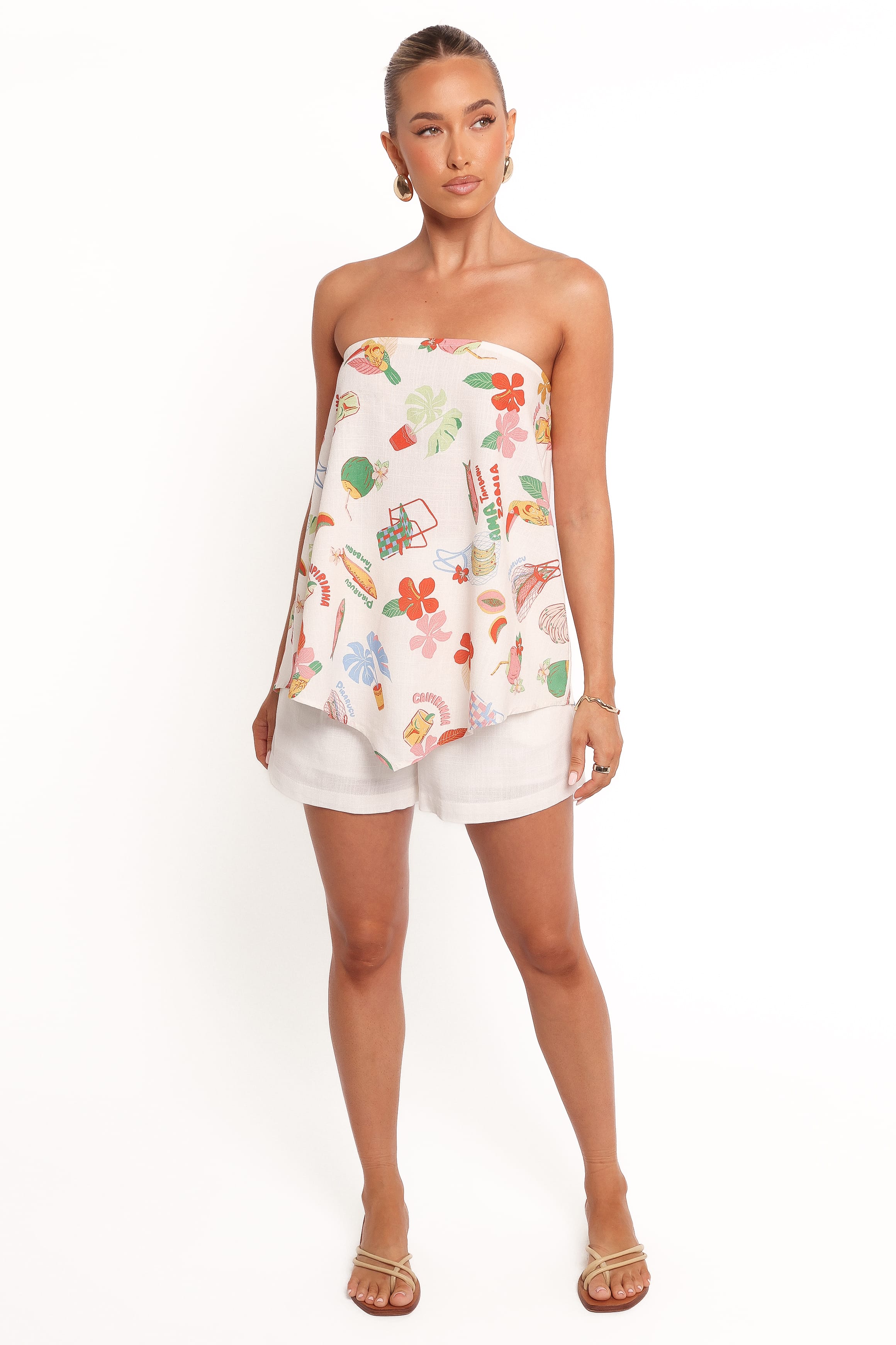 Petal and Pup USA TOPS Sui Strapless Top - Alfresco