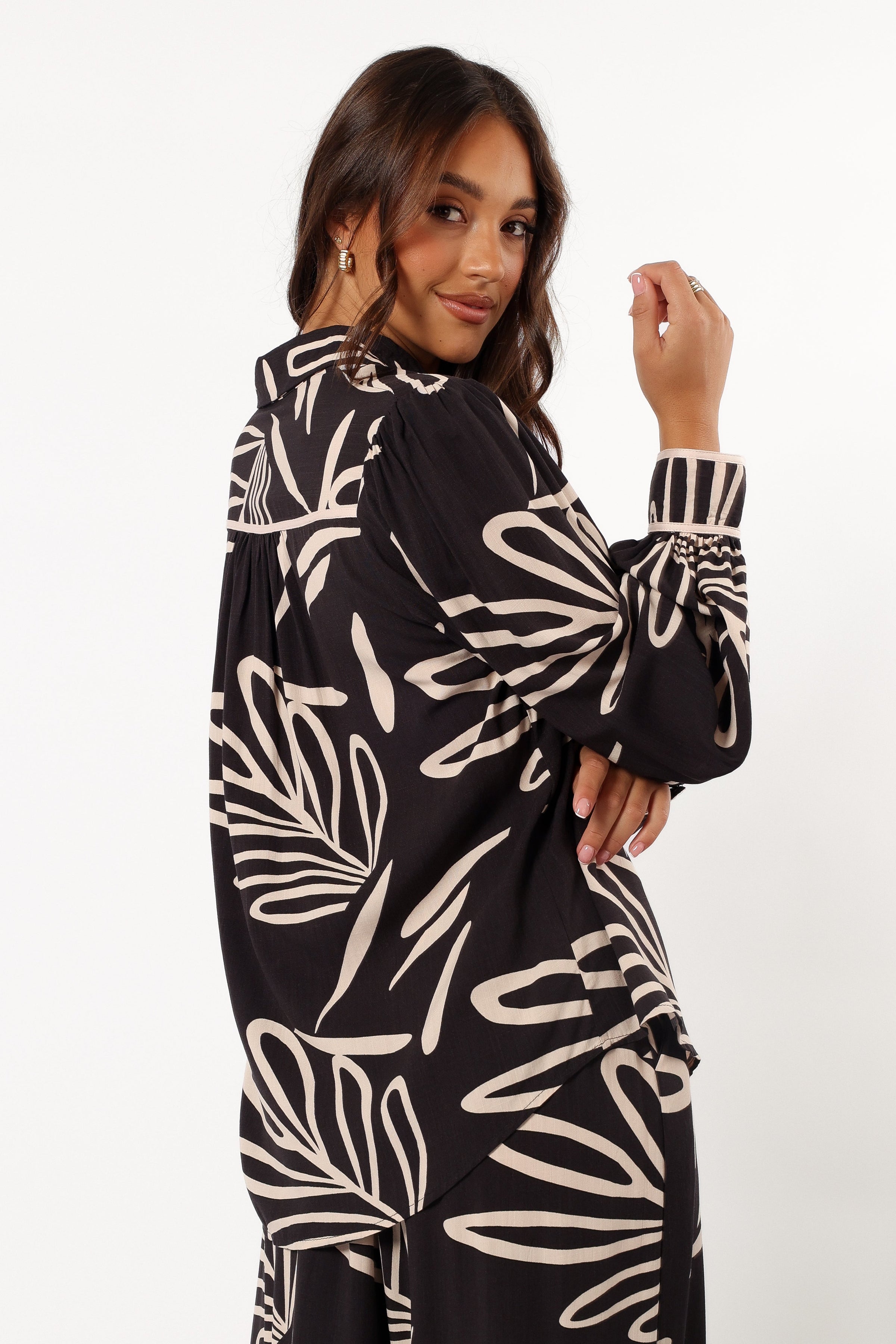 Petal and Pup USA TOPS Talia Top - Black