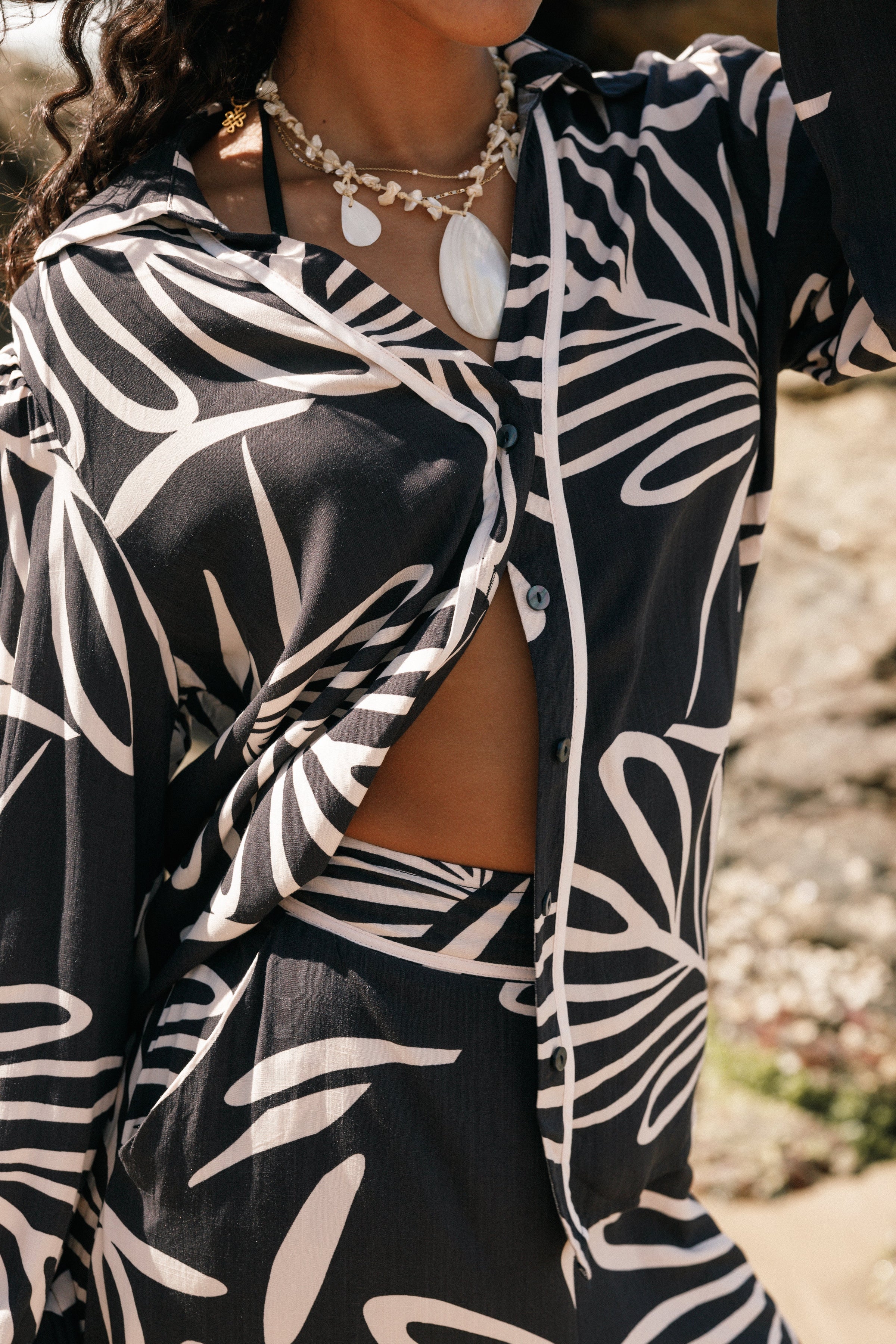 Petal and Pup USA TOPS Talia Top - Black