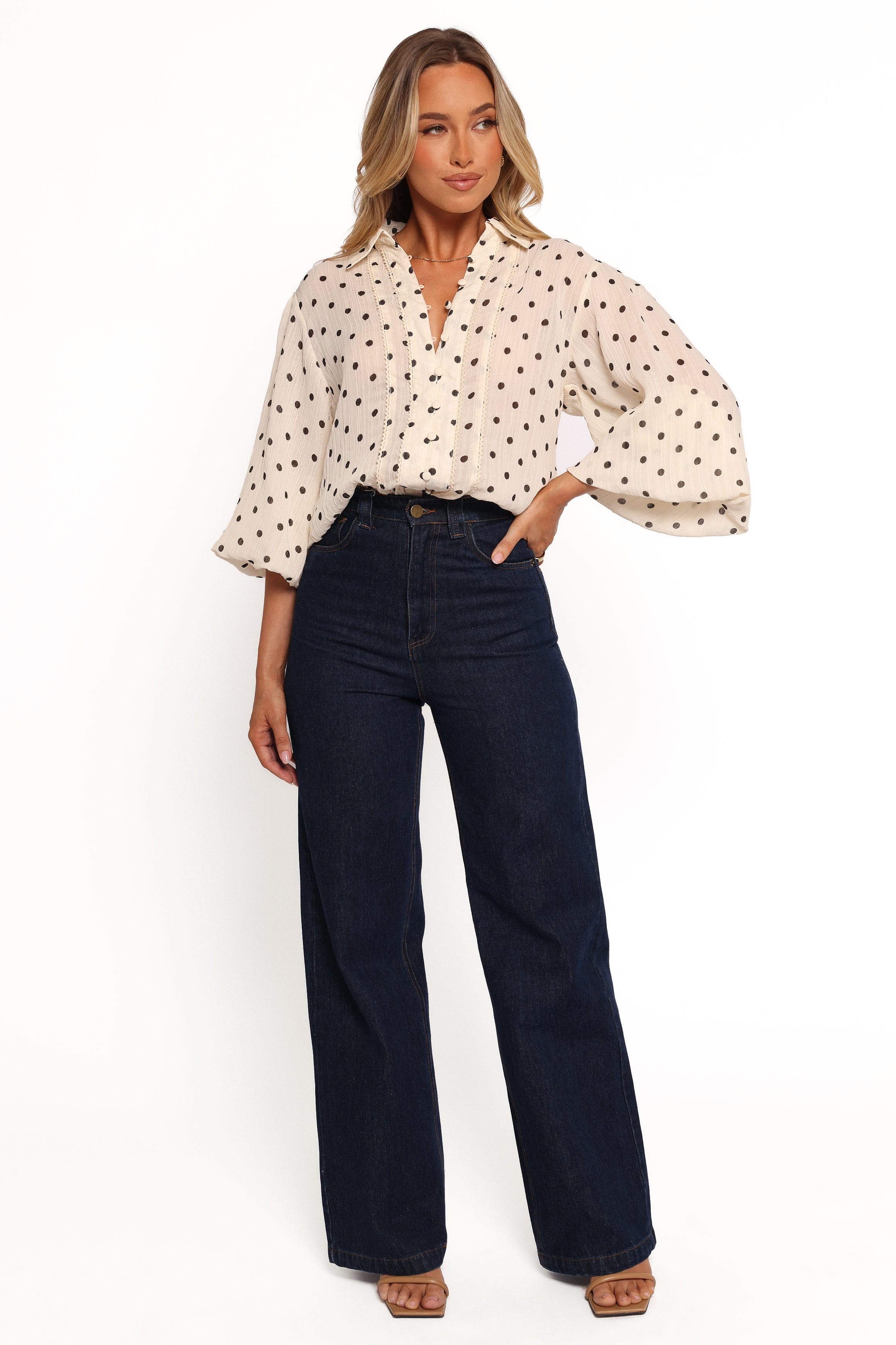 Petal and Pup USA TOPS Tallara Top - Polka Dot