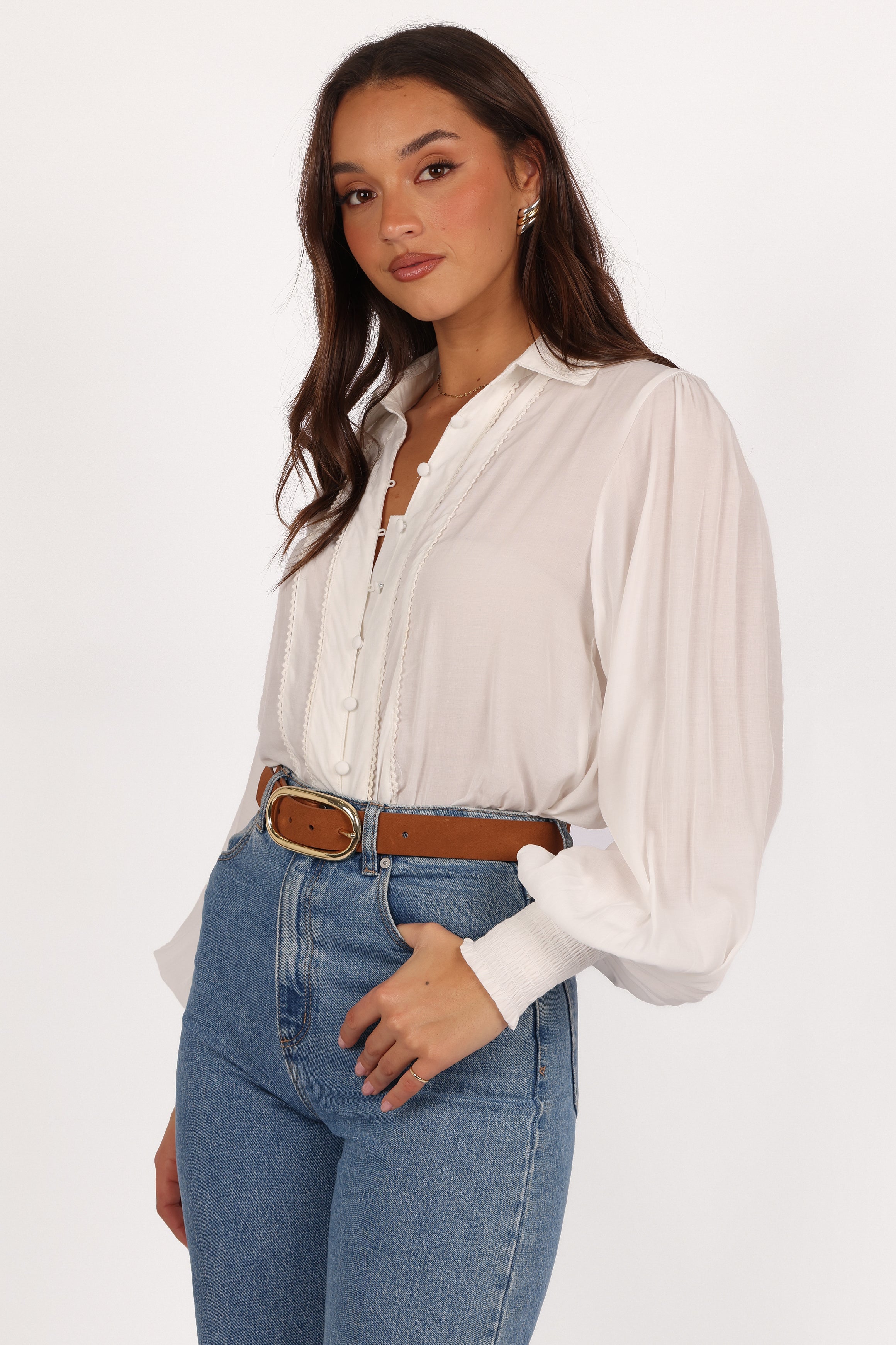 Petal and Pup USA TOPS Tallara Top - White